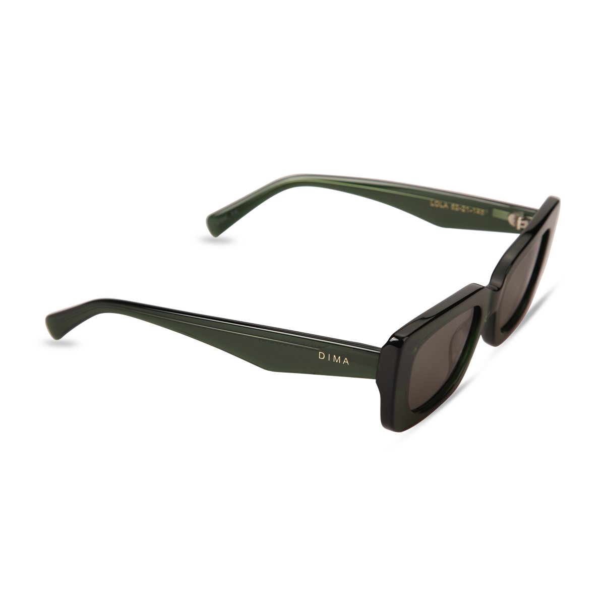 dima sunglass lola cyrstal green frame green lens 2