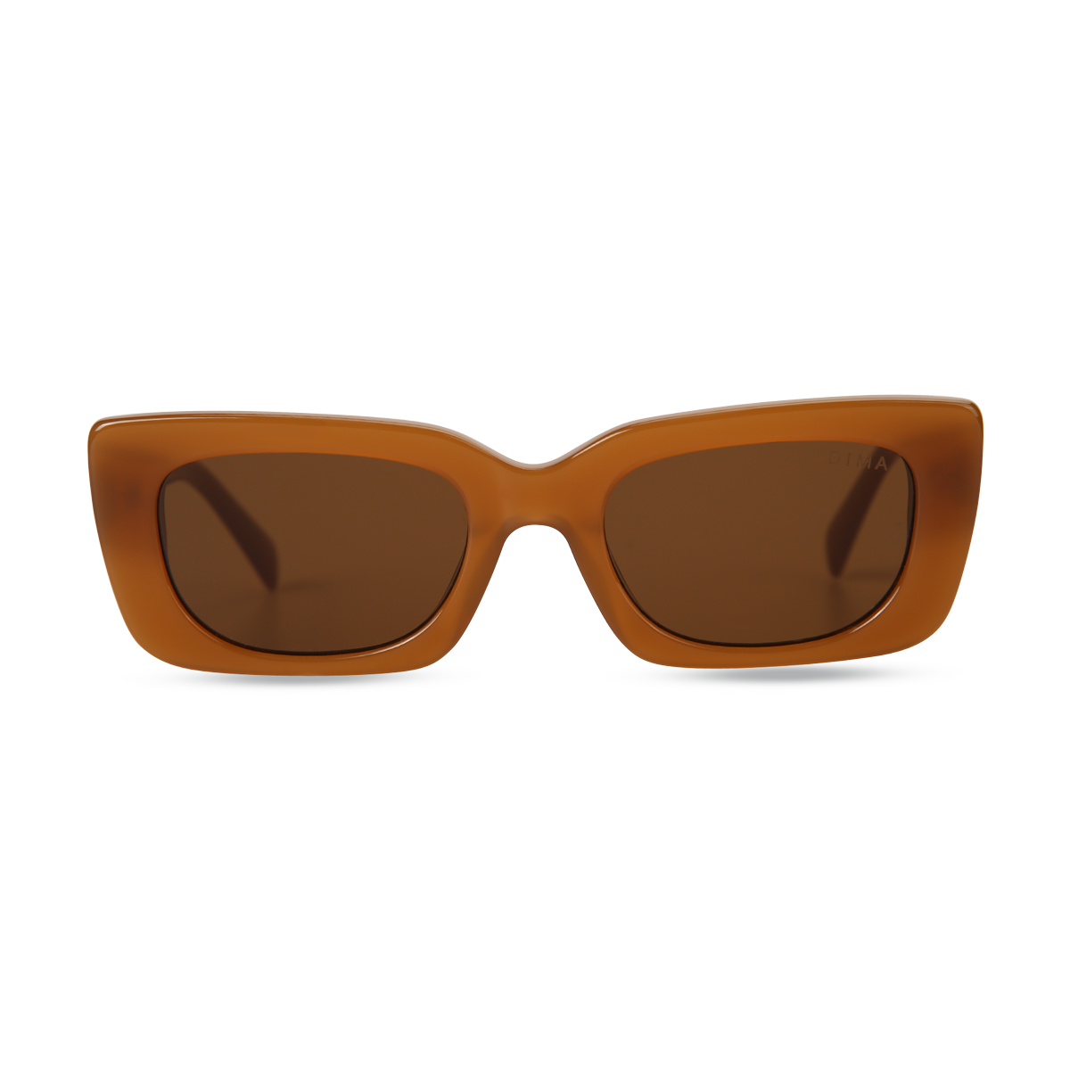 dima sunglass lola honey frame brown lens 1