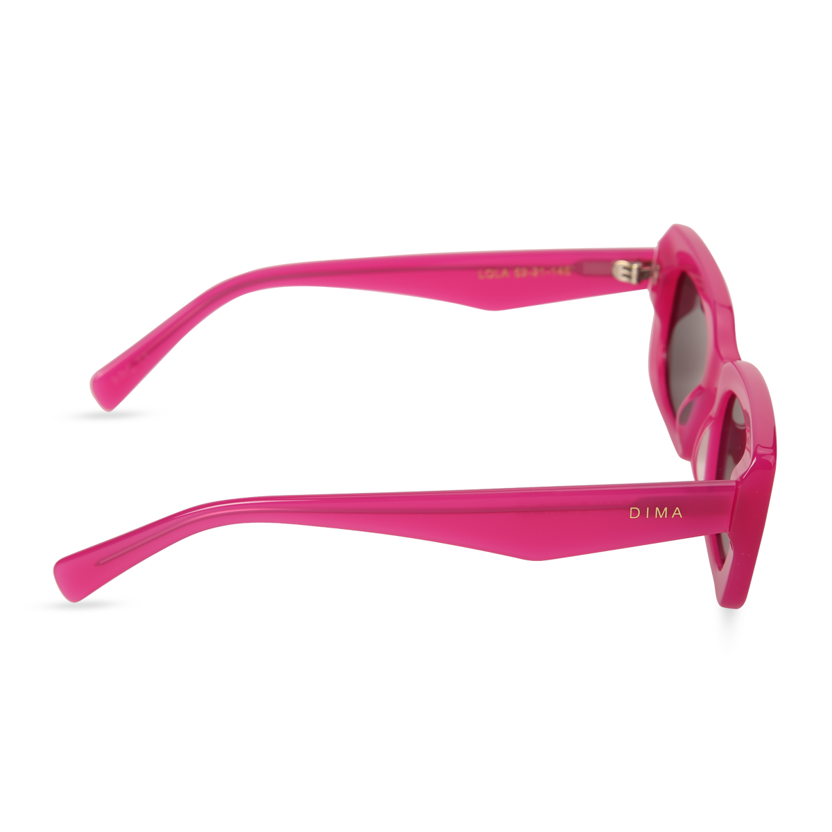 dima sunglass lola rose frame grey lens 3