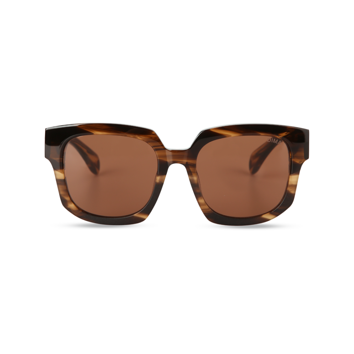 dima sunglass luna brown tortoise frame brown lens 1