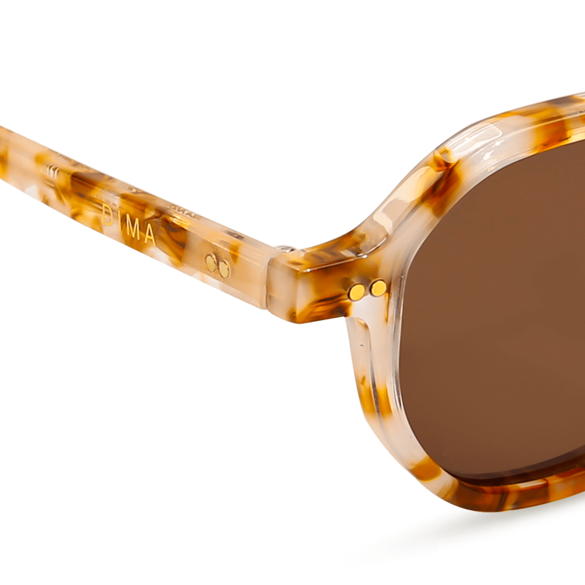 dima sunglass luxis brown pearl frame brown lens 5