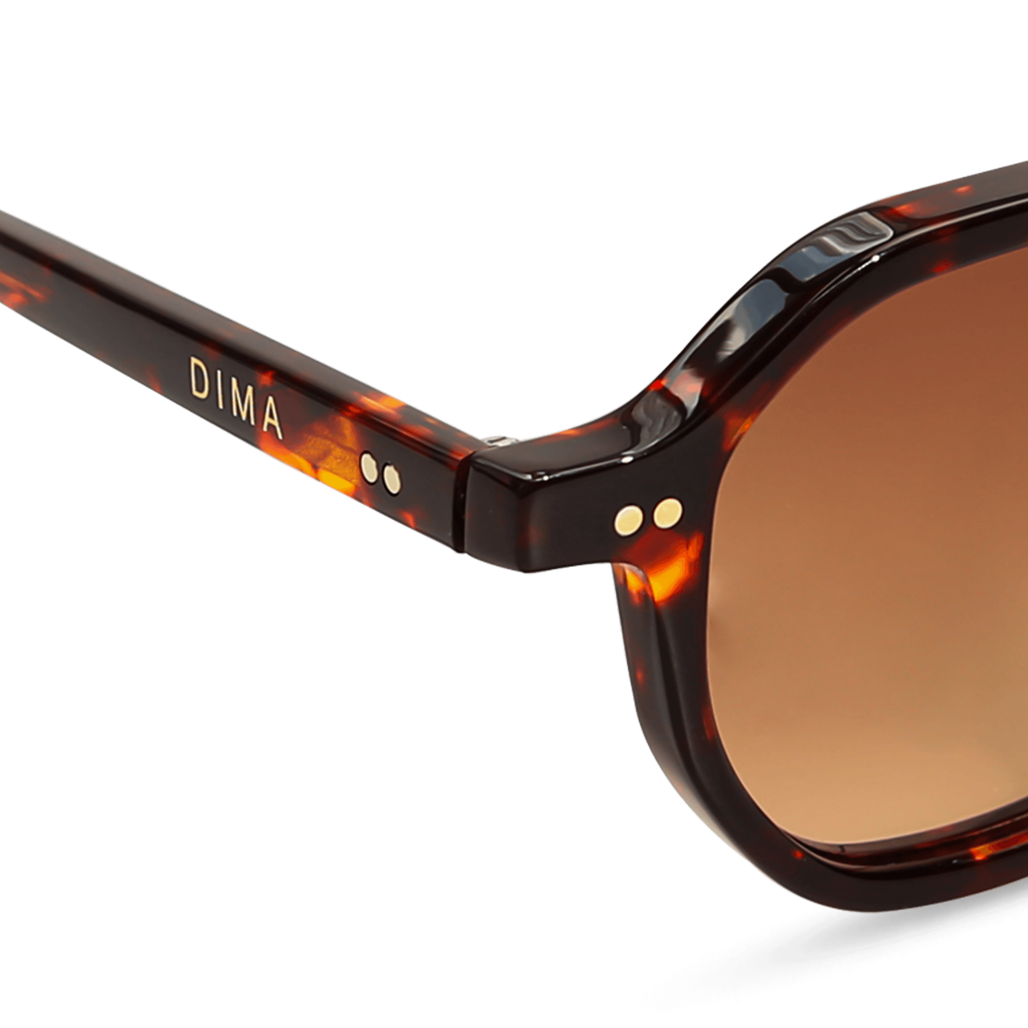 dima sunglass luxis havana frame brown gradient lens 5