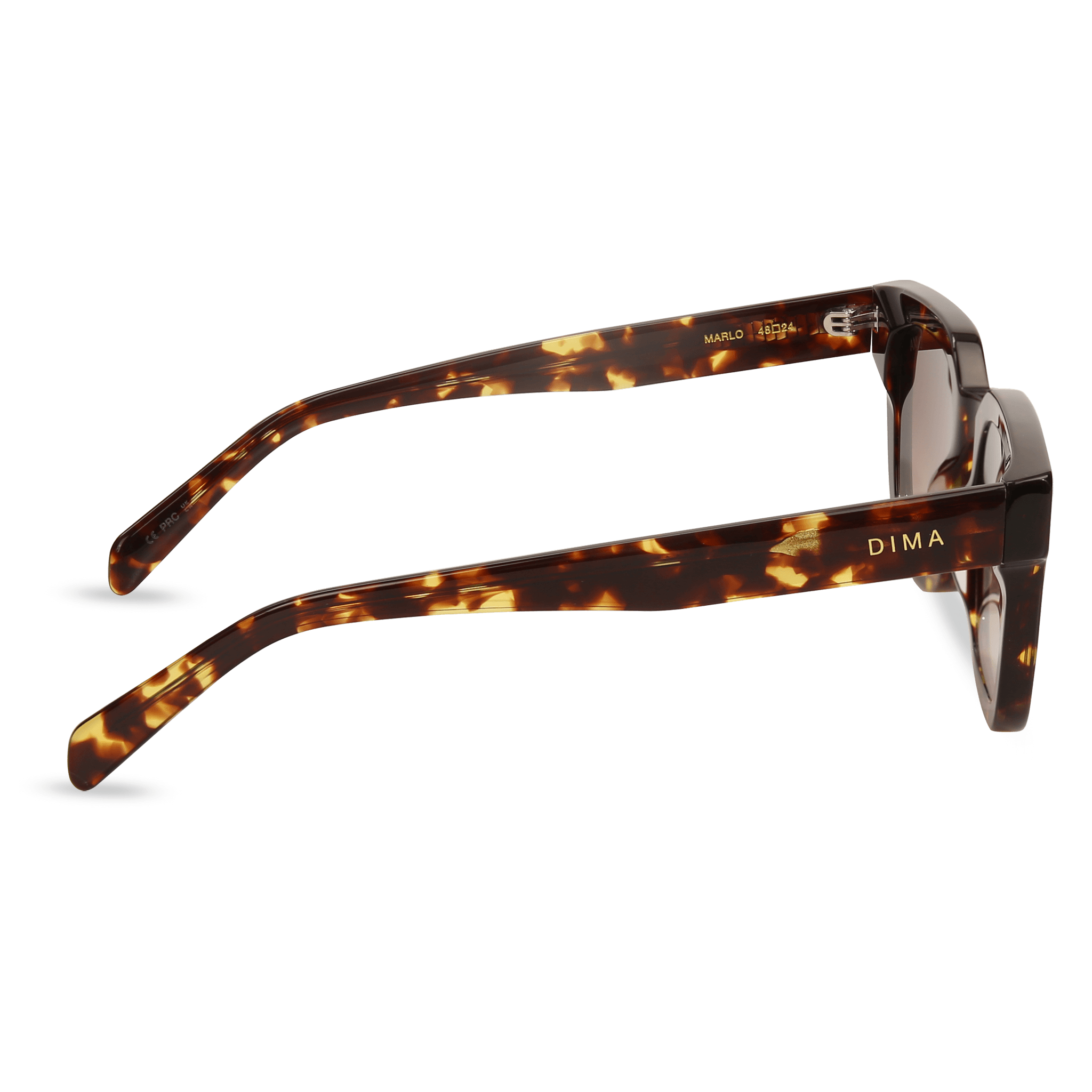dima sunglass marlo amber tortoise frame brown gradient lens 3