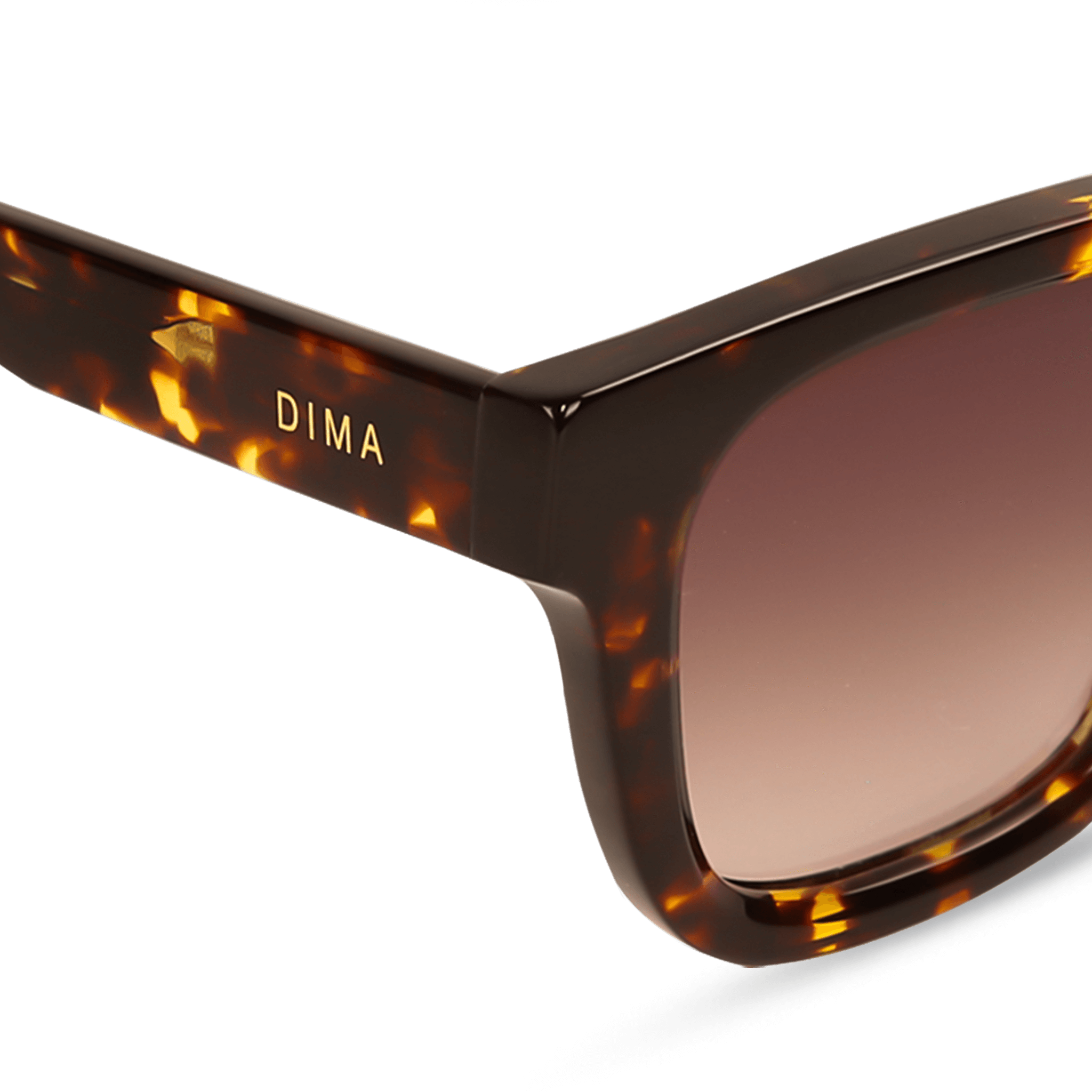 dima sunglass marlo amber tortoise frame brown gradient lens 5