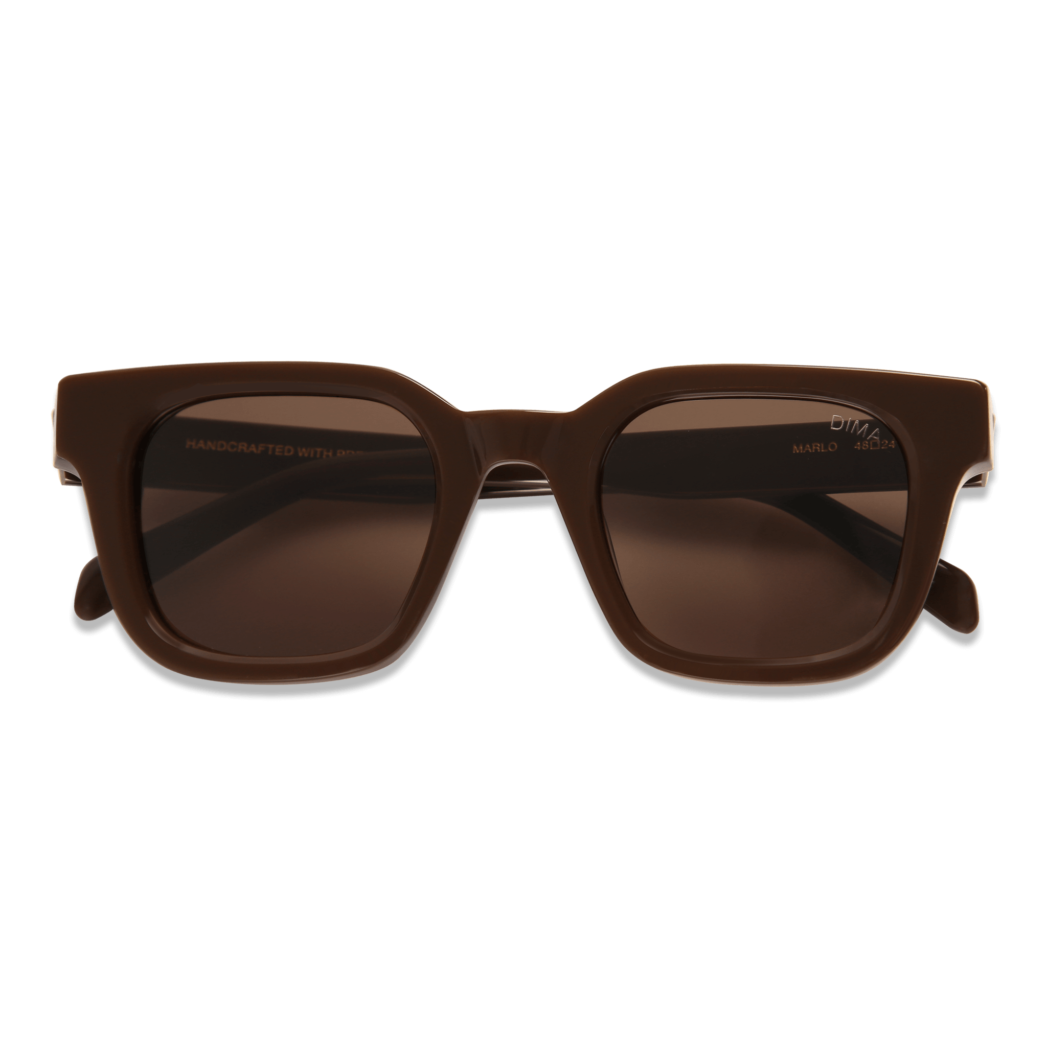 dima sunglass marlo brown frame brown lens 1