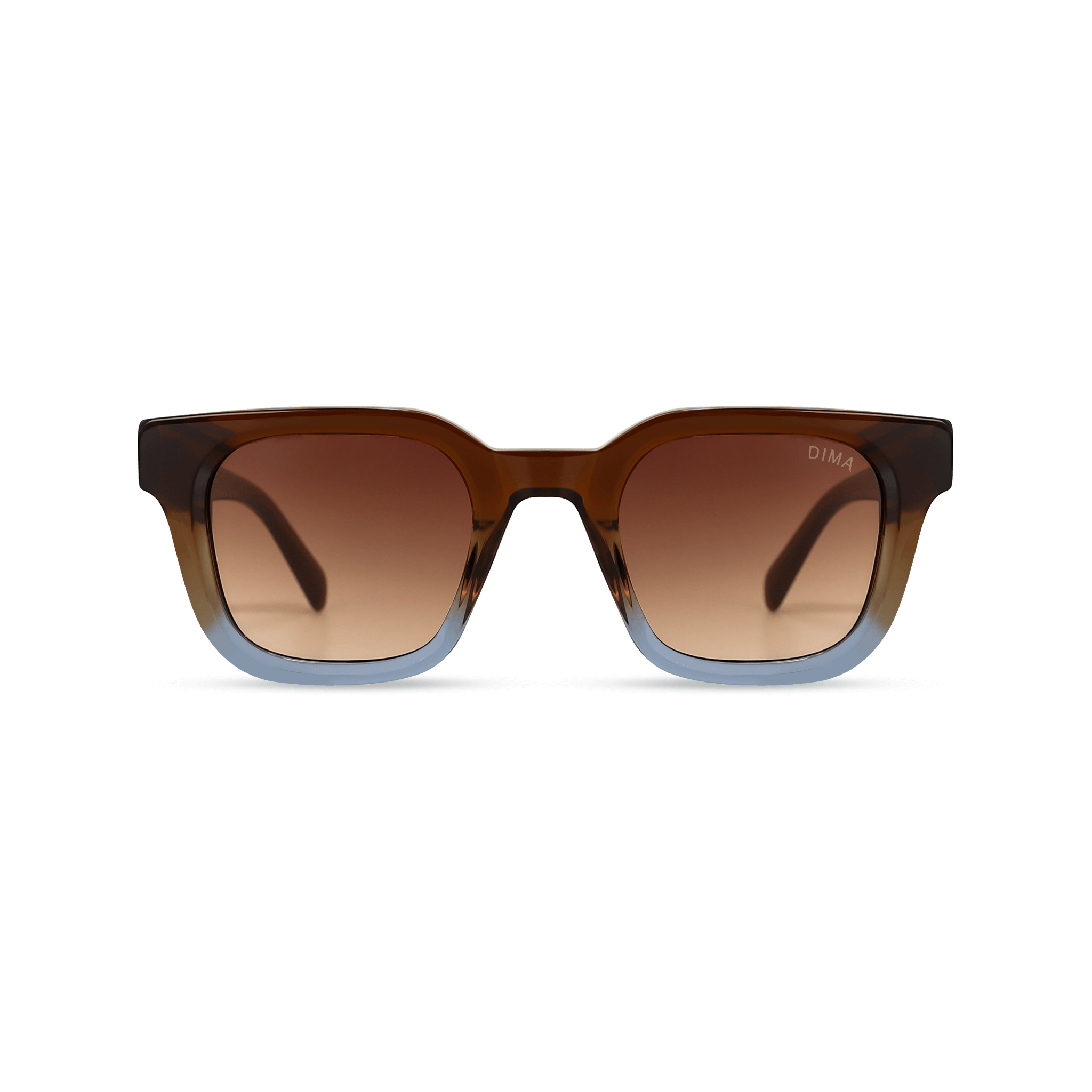 dima sunglass marlo brown grey gradient frame brown gradient lens 2