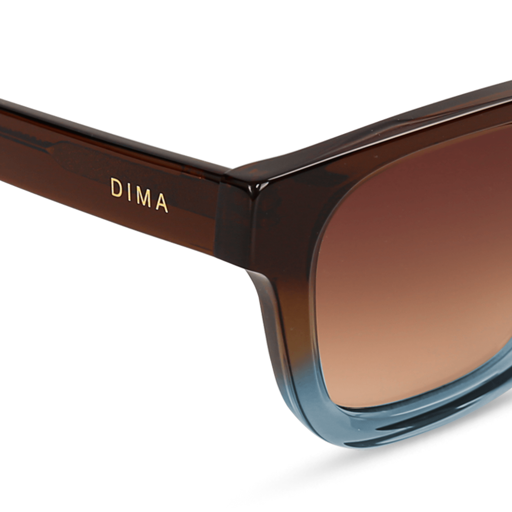 dima sunglass marlo brown grey gradient frame brown gradient lens 5