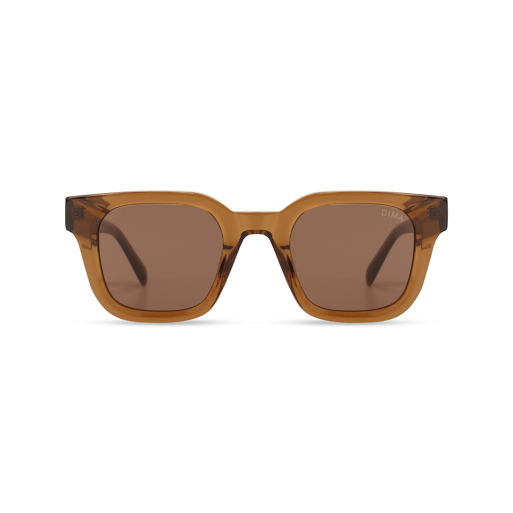 dima sunglass marlo crystal brown frame brown lens 2