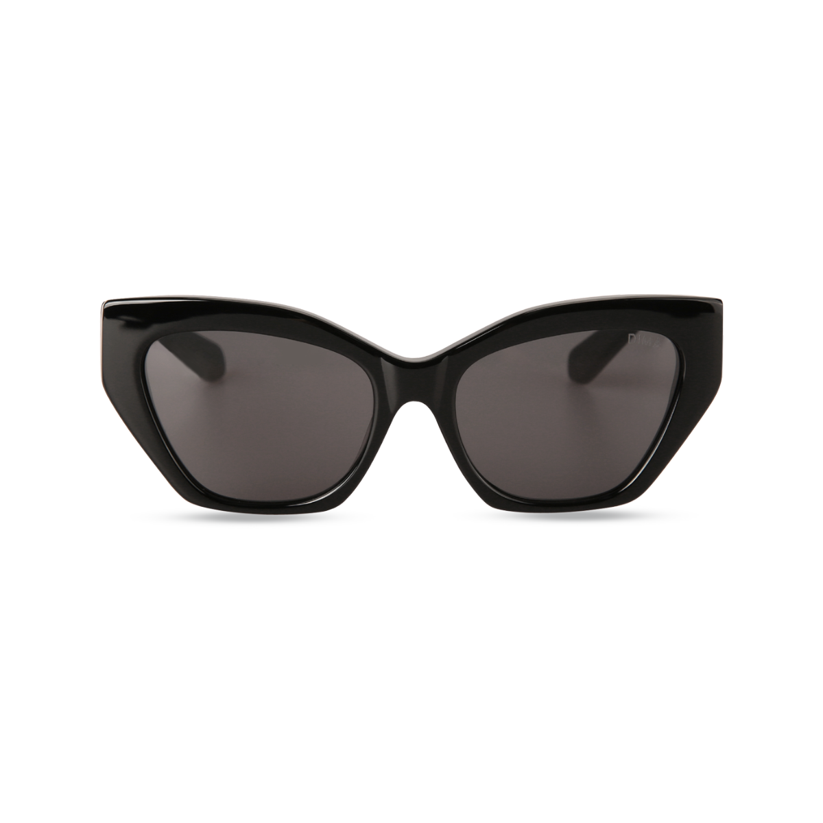 dima sunglass olivia black frame grey lens 1
