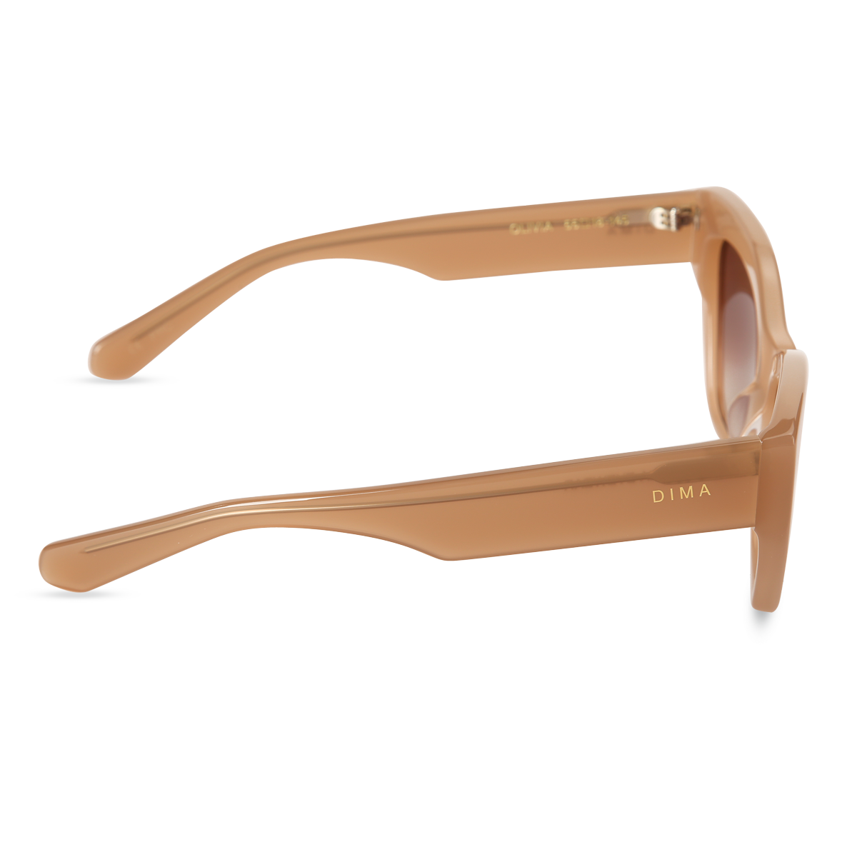 dima sunglass olivia honey marple frame brown gradient lens 3