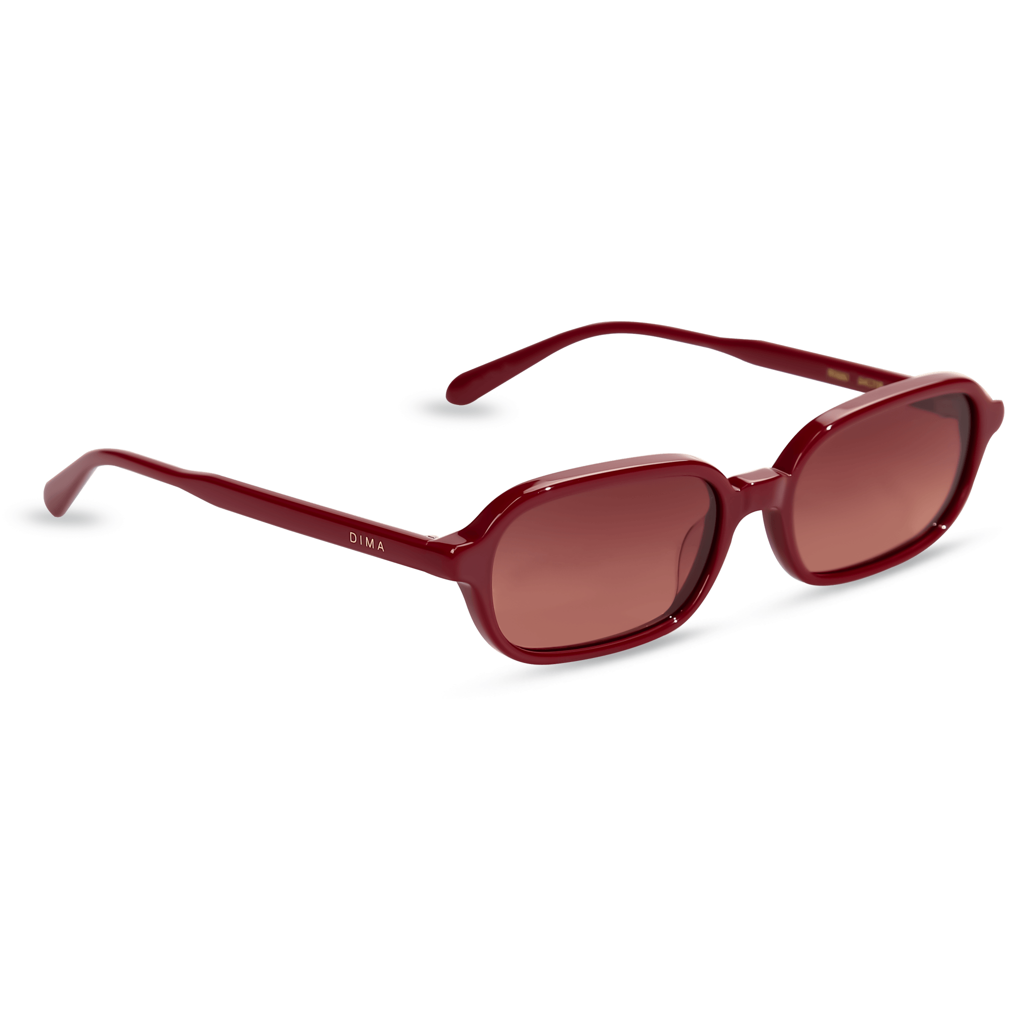 dima sunglass rikki burgundy frame wine Gradient Lens 2