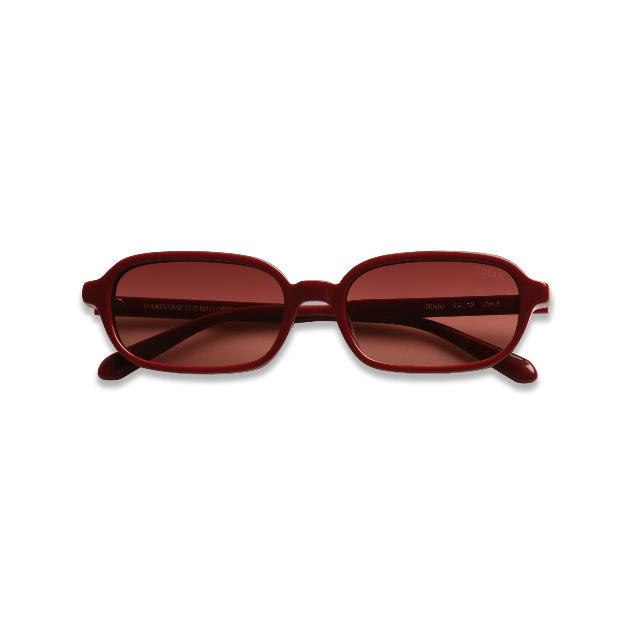 dima sunglass rikki burgundy frame wine Gradient Lens 5