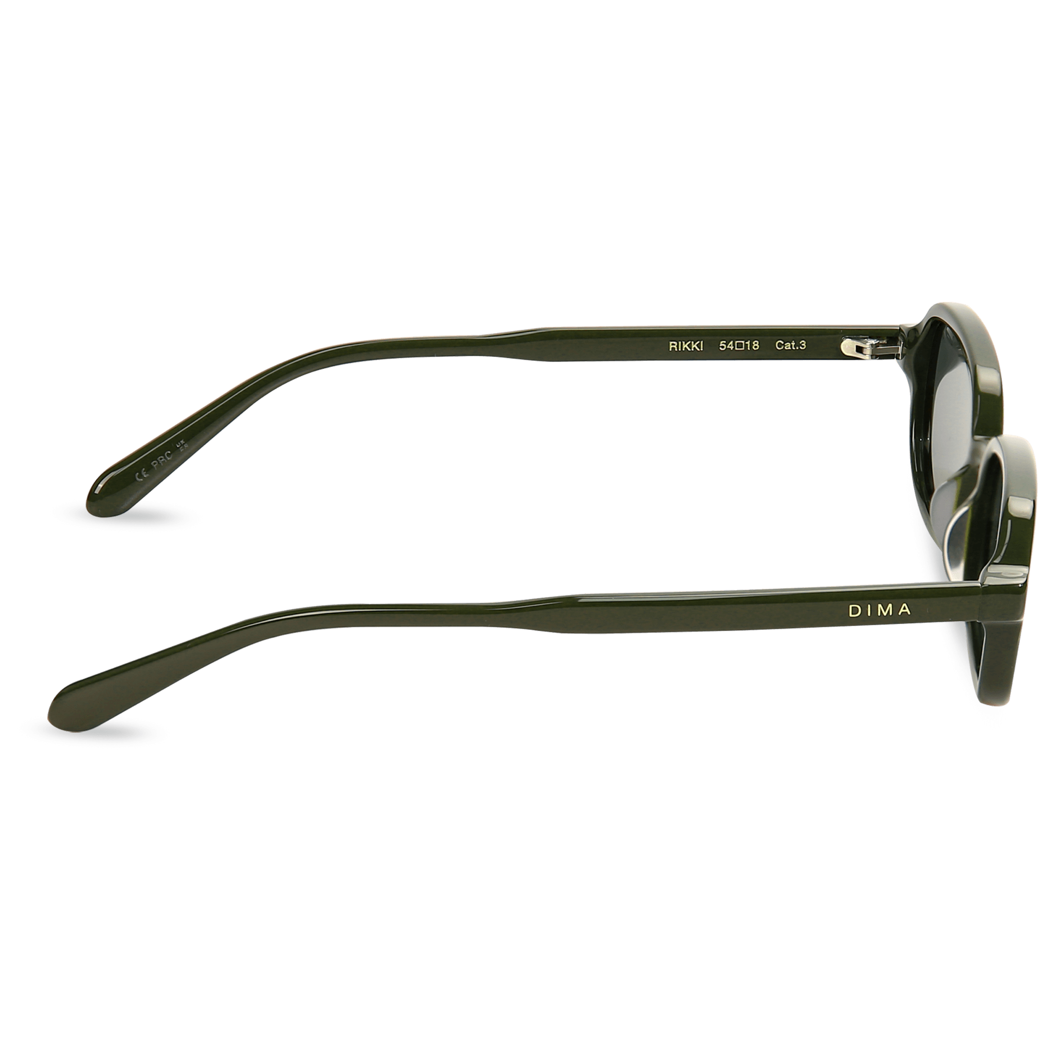 dima sunglass rikki dark green frame green lens 3