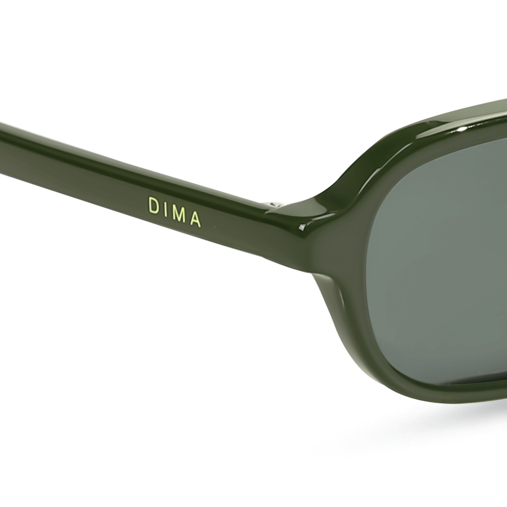 dima sunglass rikki dark green frame green lens 4