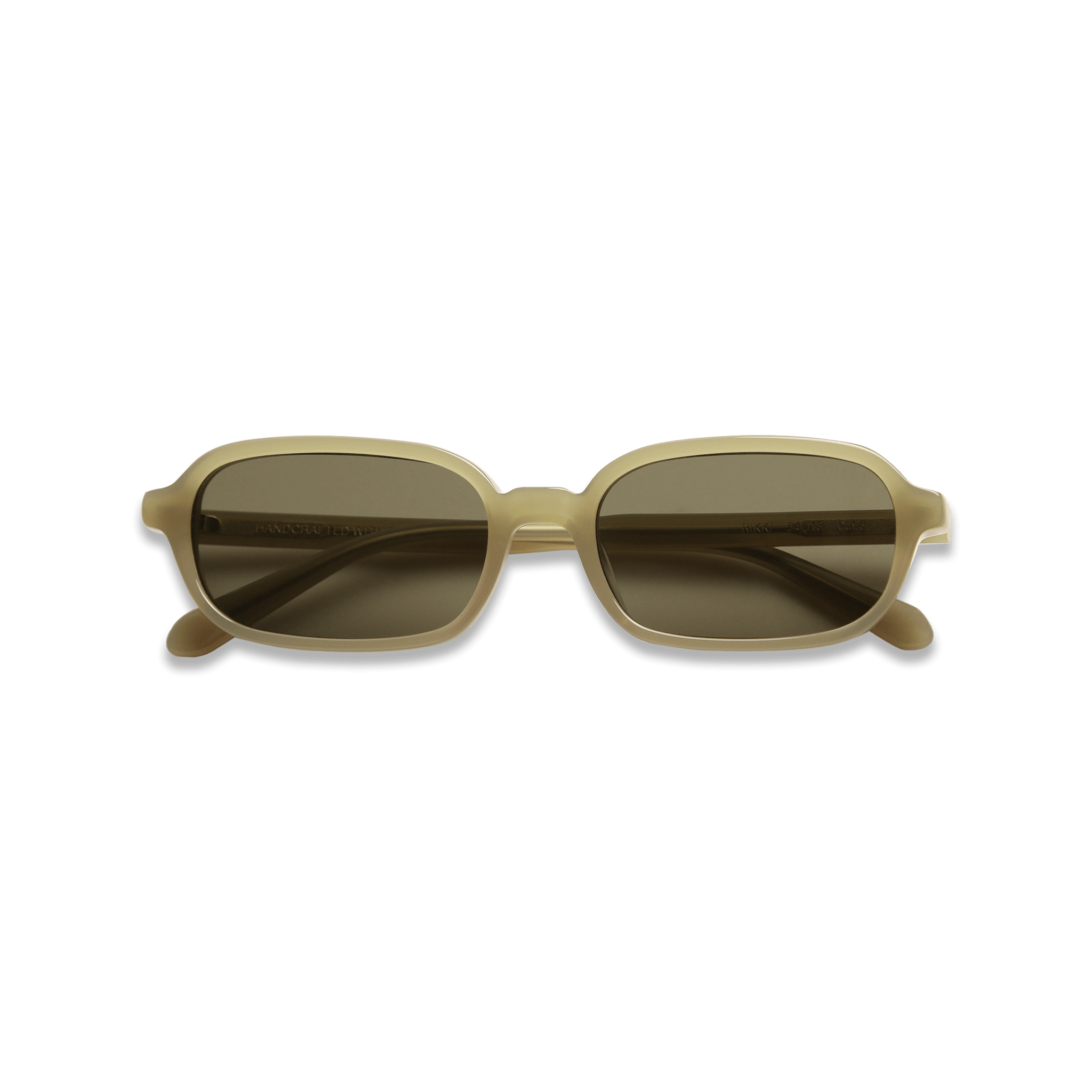 dima sunglass rikki milky light olive frame olive lens 5