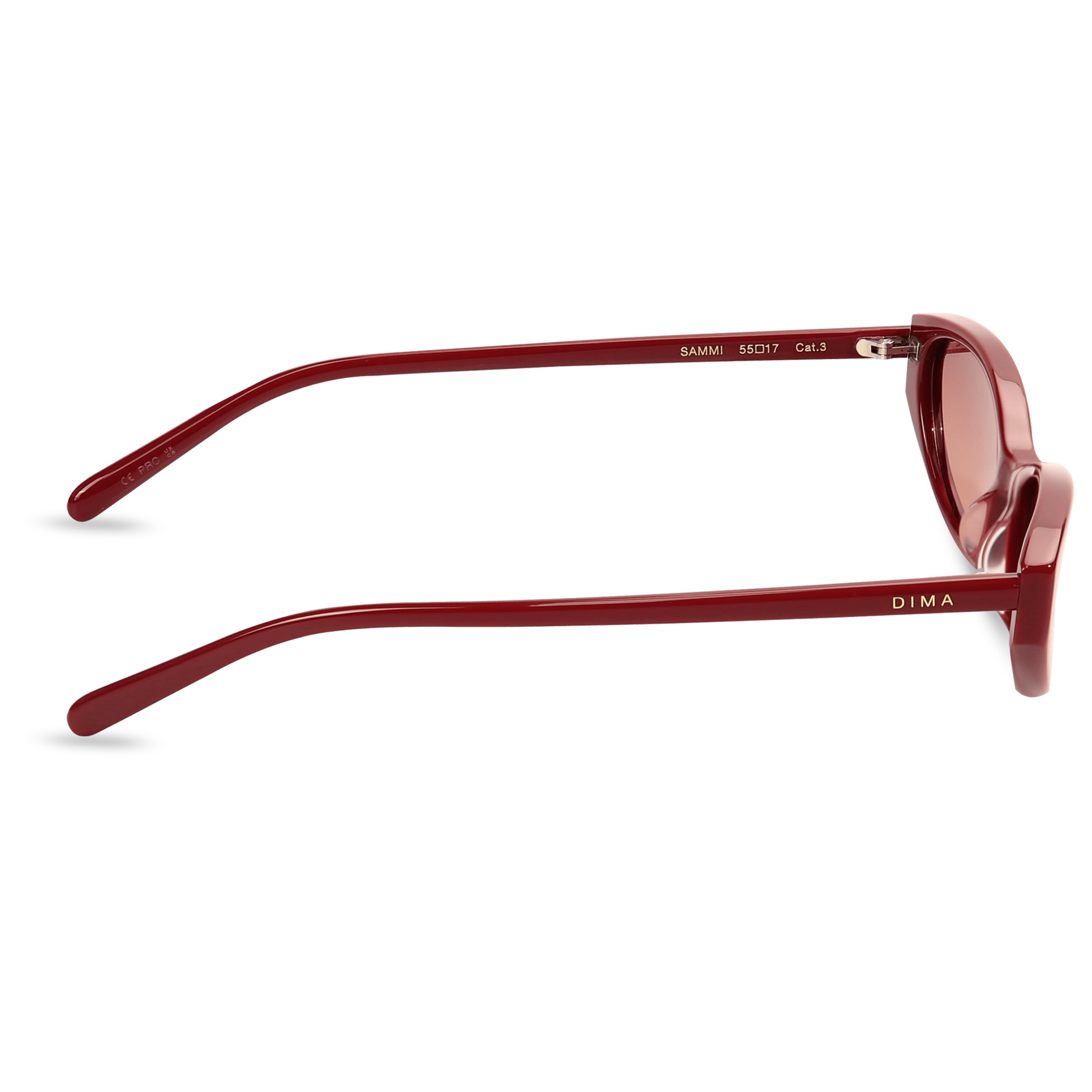 dima sunglass sammi burgundy frame wine Gradient Lens 3