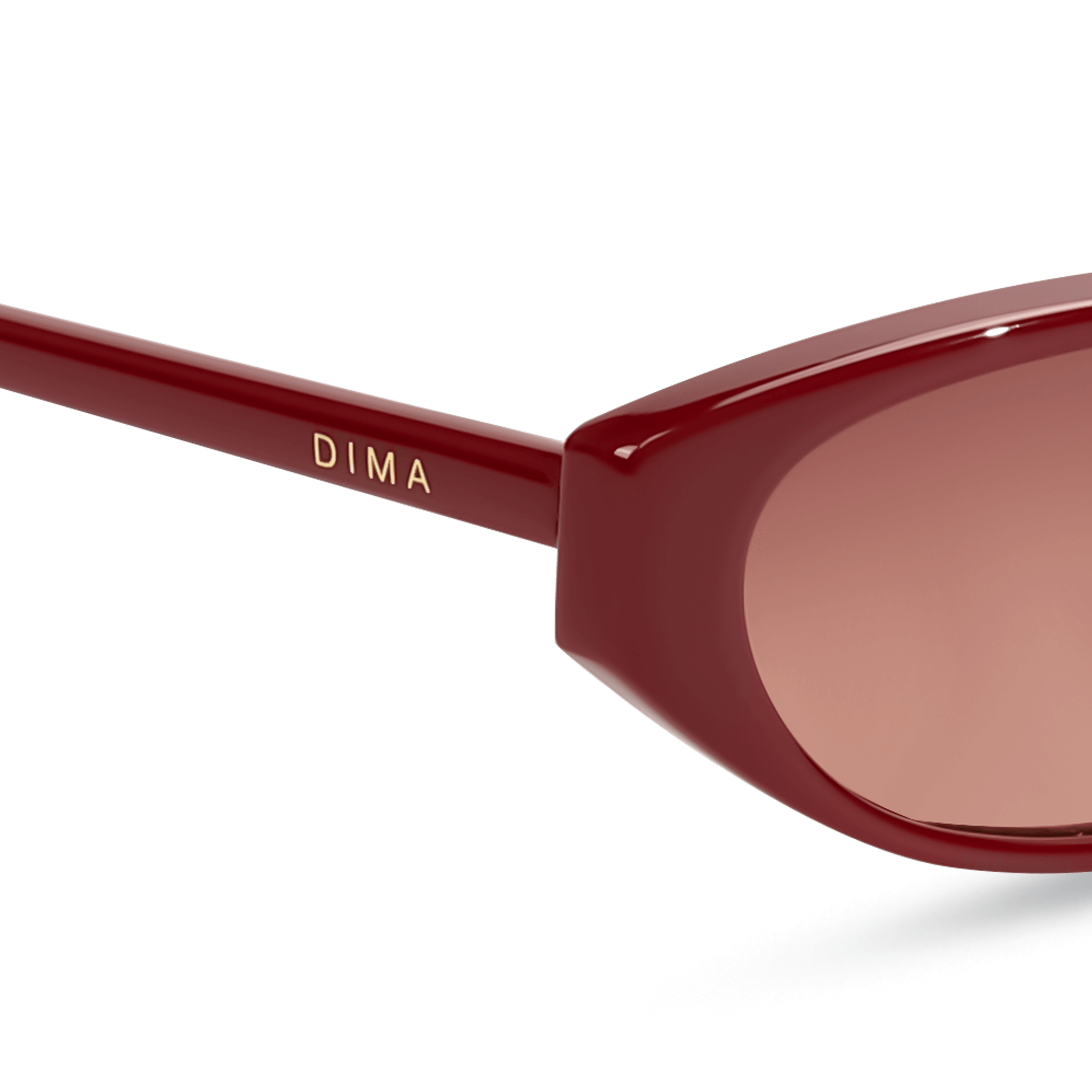 dima sunglass sammi burgundy frame wine Gradient Lens 4