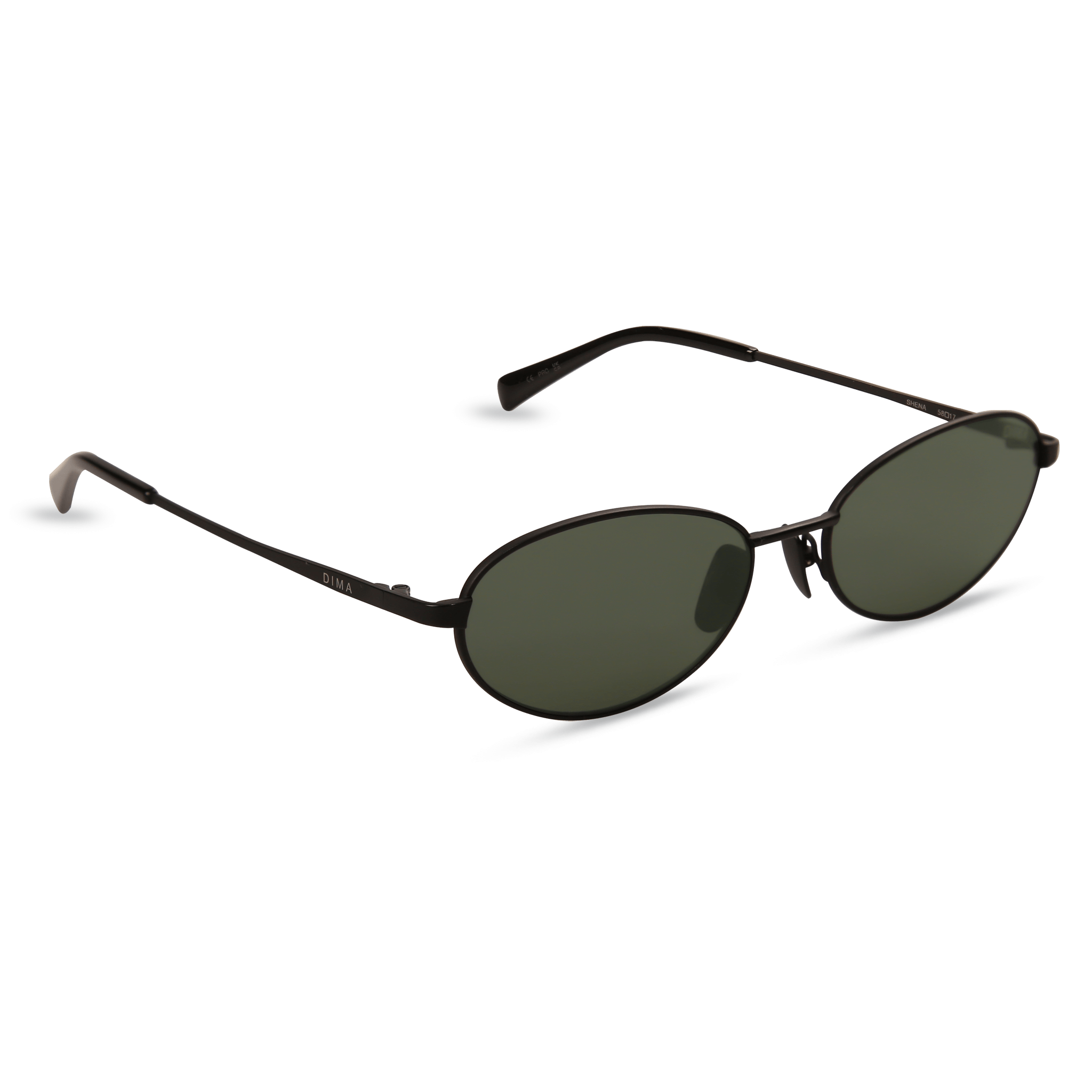 dima sunglass shena black frame grey lens 2
