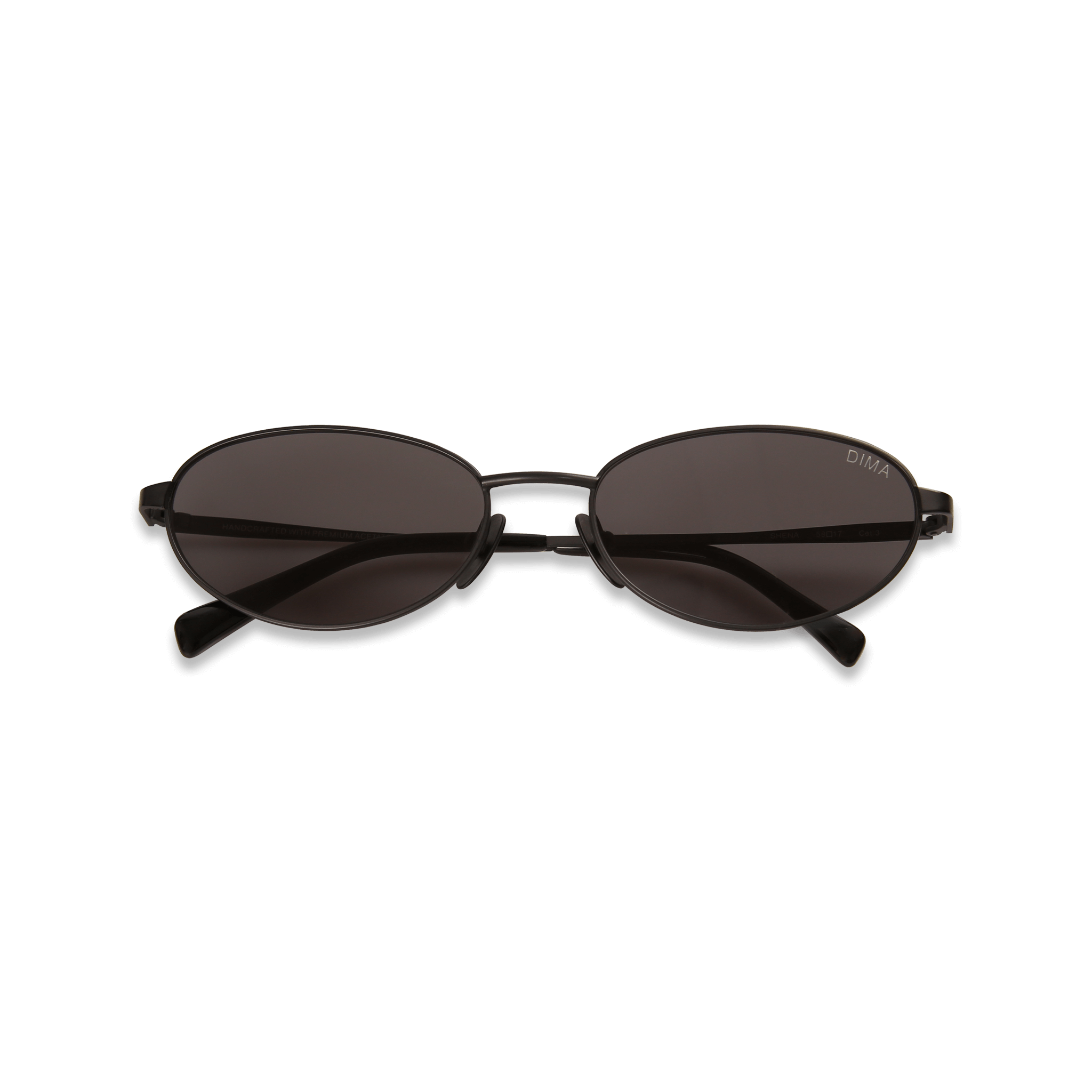 dima sunglass shena black frame grey lens 5