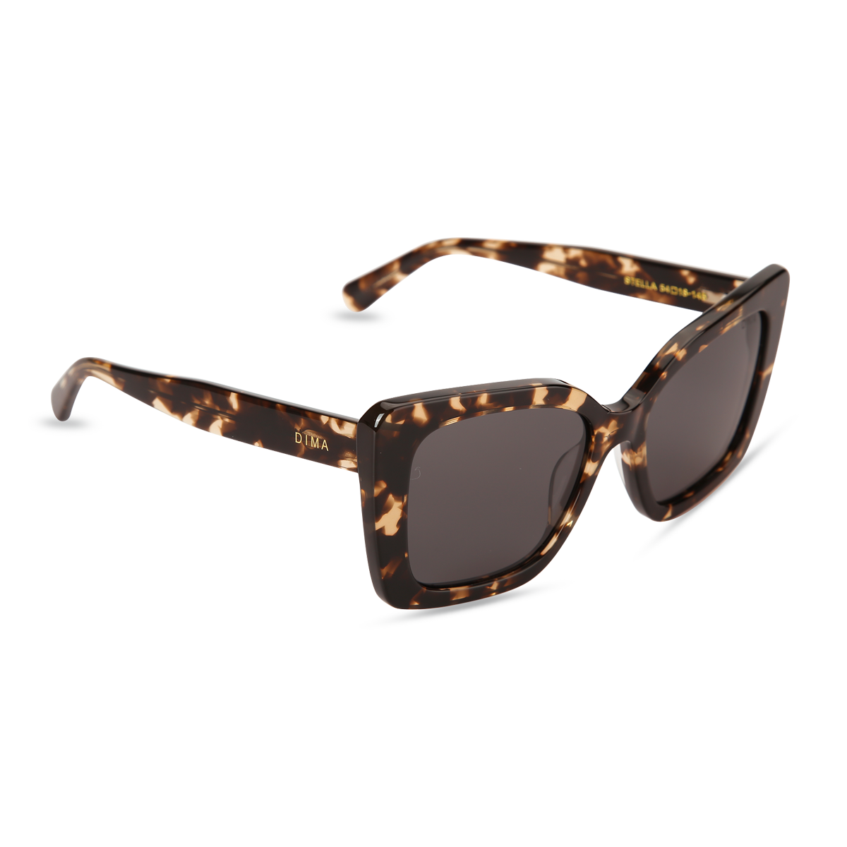 dima sunglass stella blonde tortoise frame grey lens 2