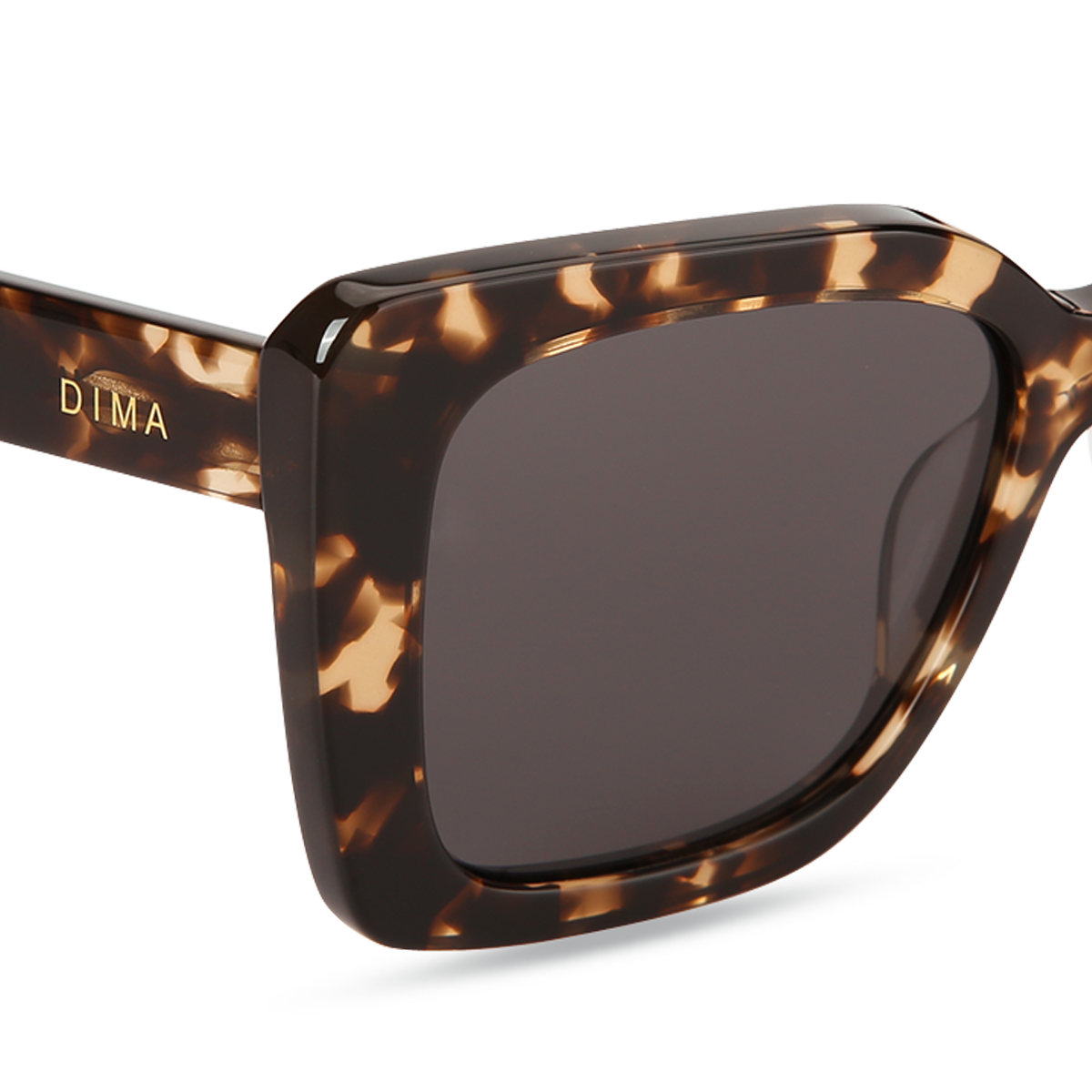 dima sunglass stella blonde tortoise frame grey lens 4