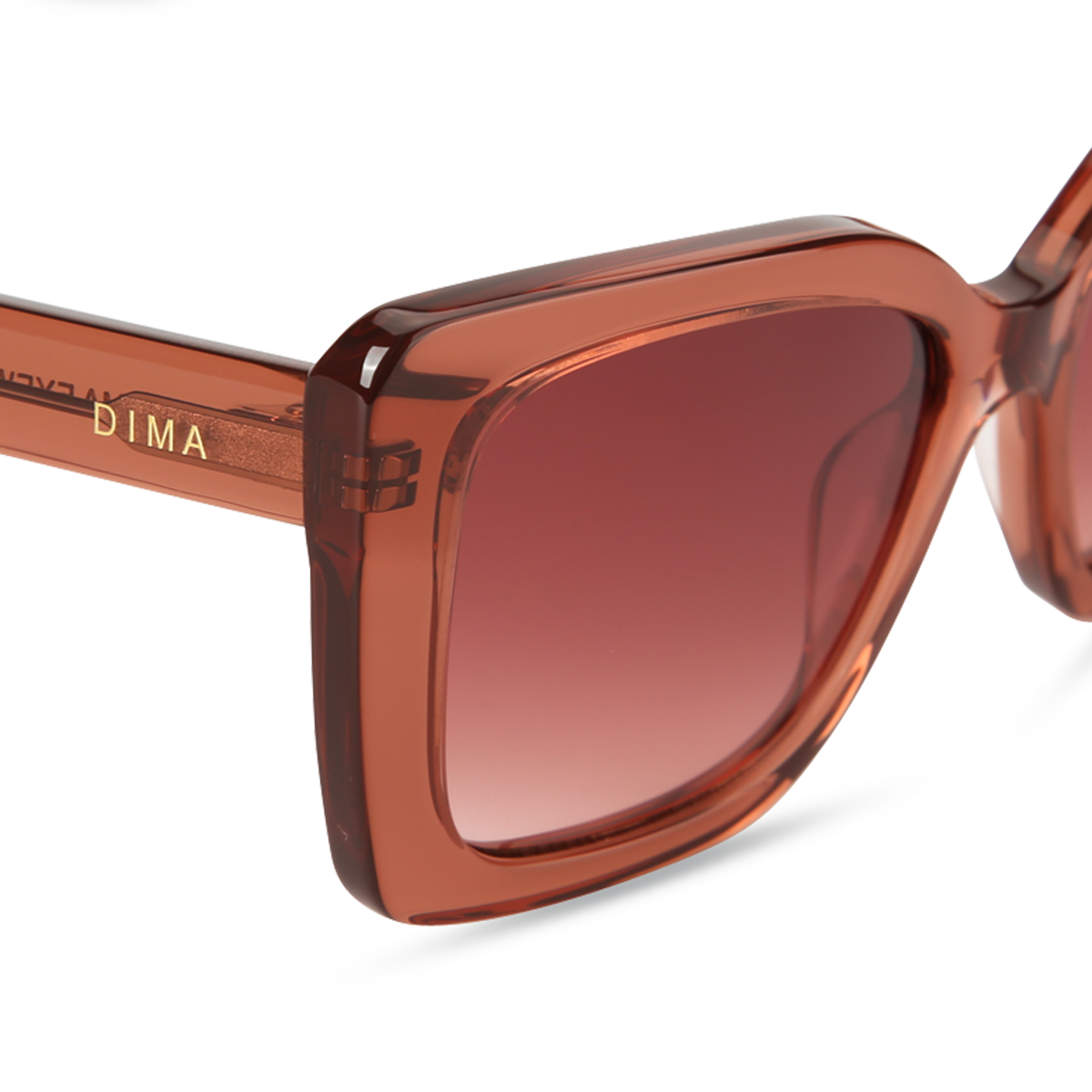 dima sunglass stella claret frame redwood gradient lens 4