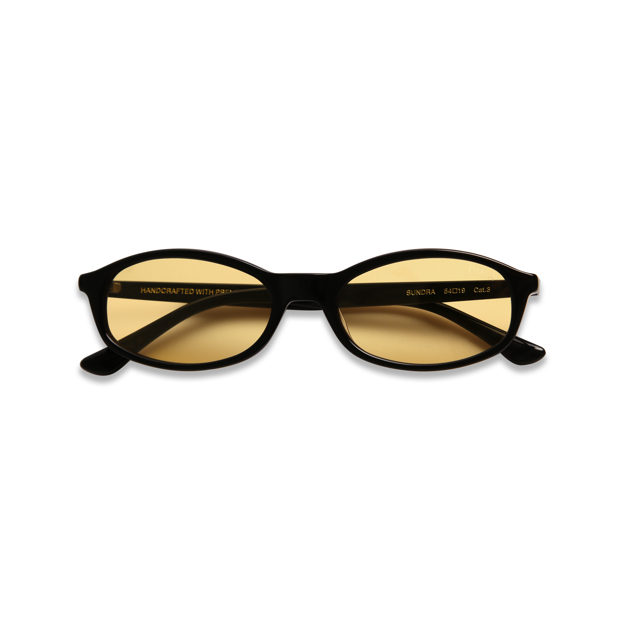 dima sunglass sundra black frame yellow lens 5