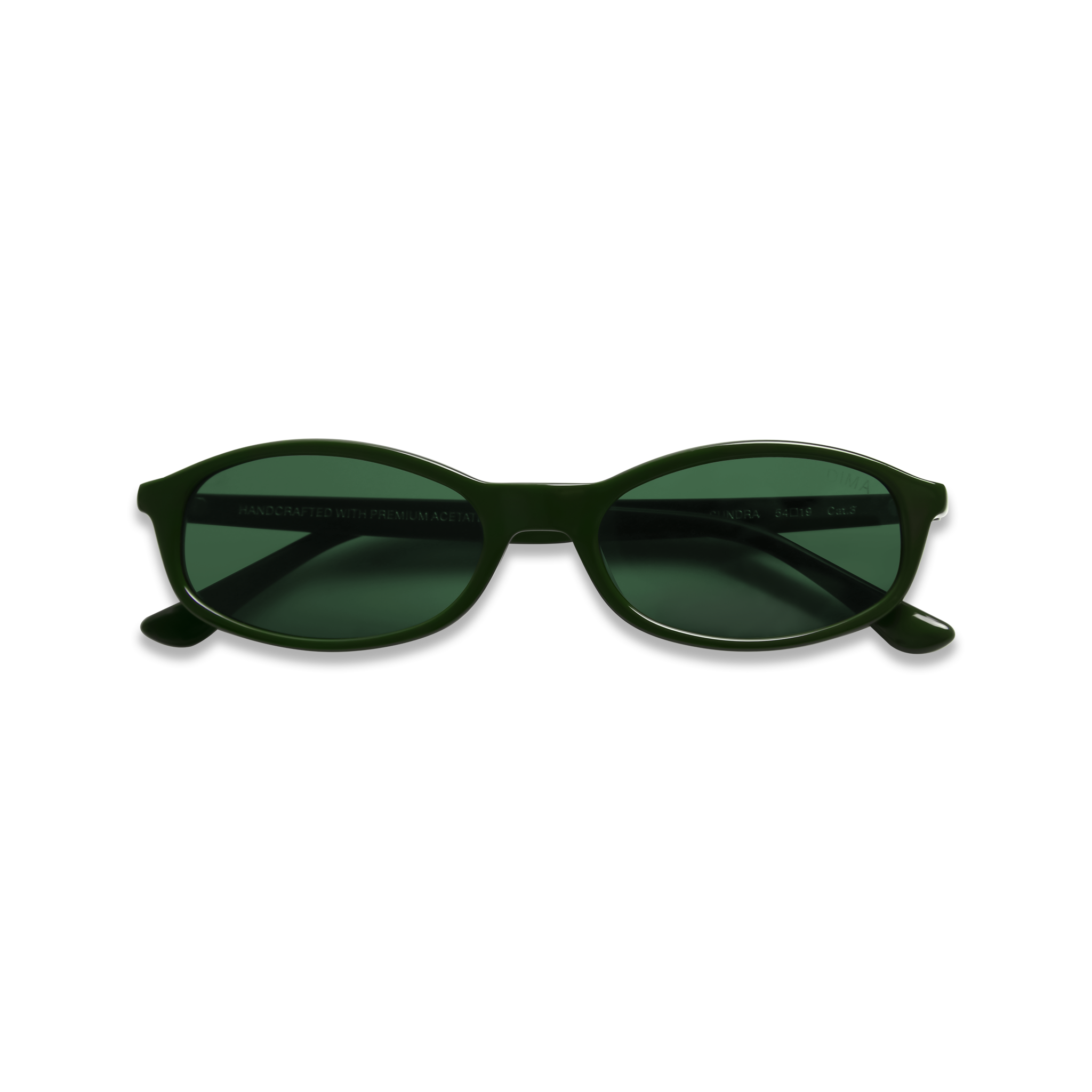 dima sunglass sundra dark green frame green lens 5