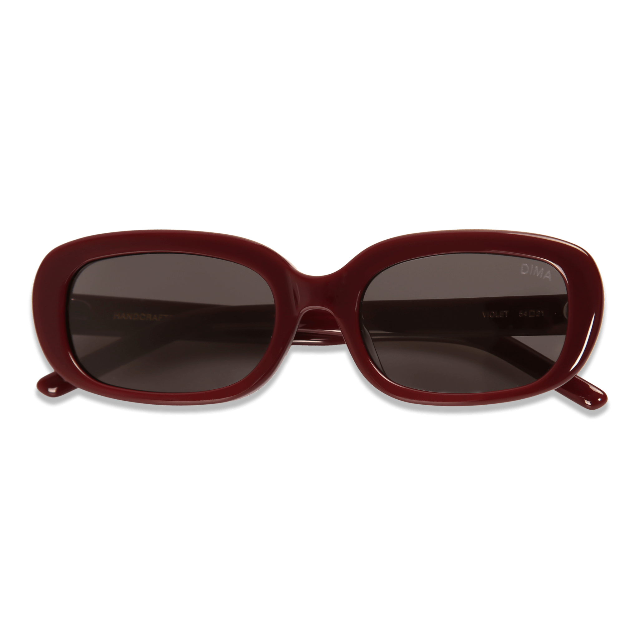 dima sunglass violet wine frame grey lens 1