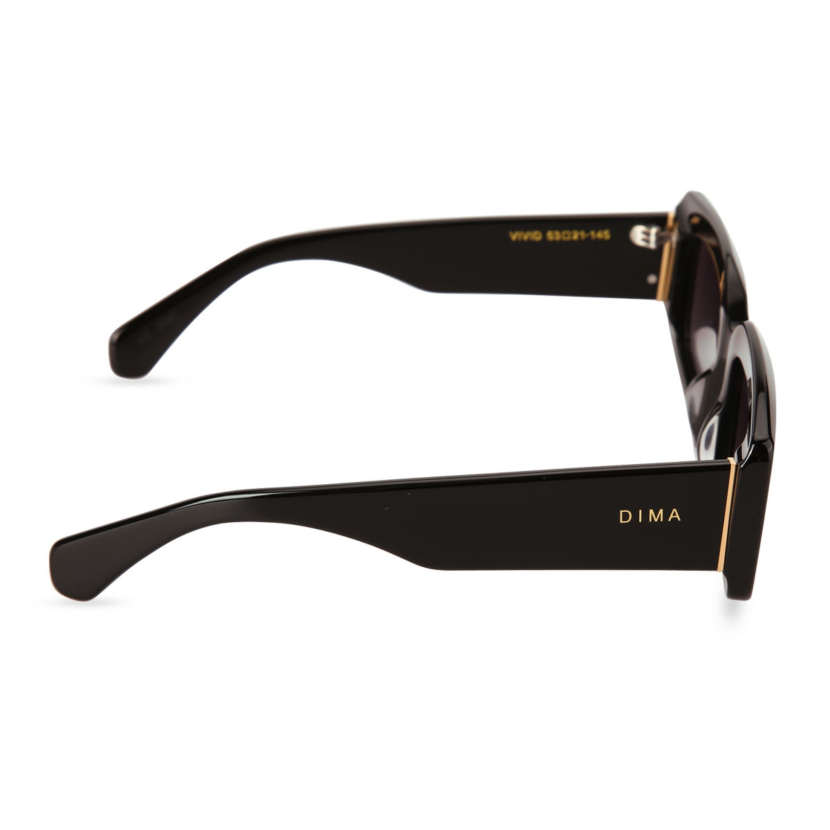 dima sunglass vivid black frame grey gradient lens 3