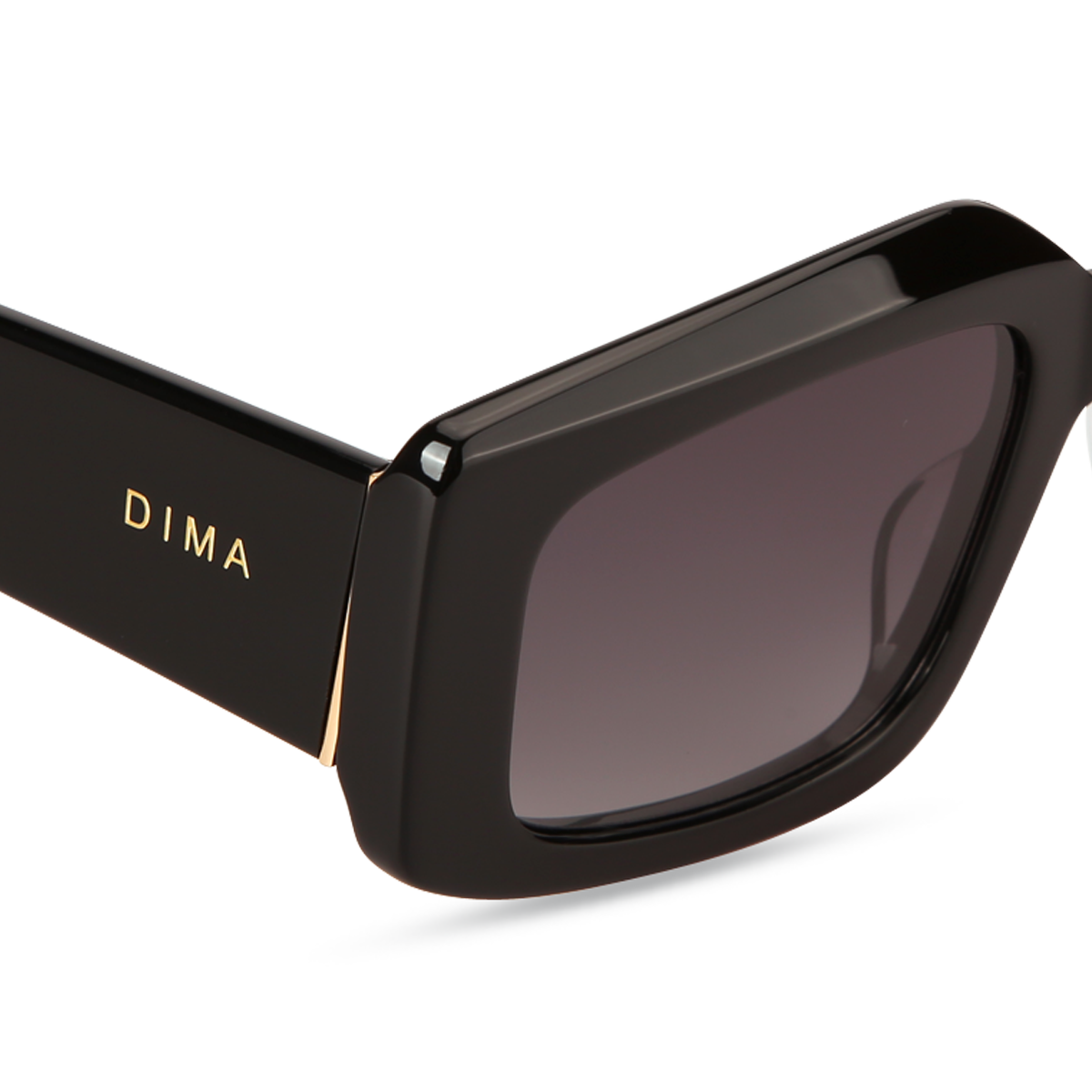 dima sunglass vivid black frame grey gradient lens 4