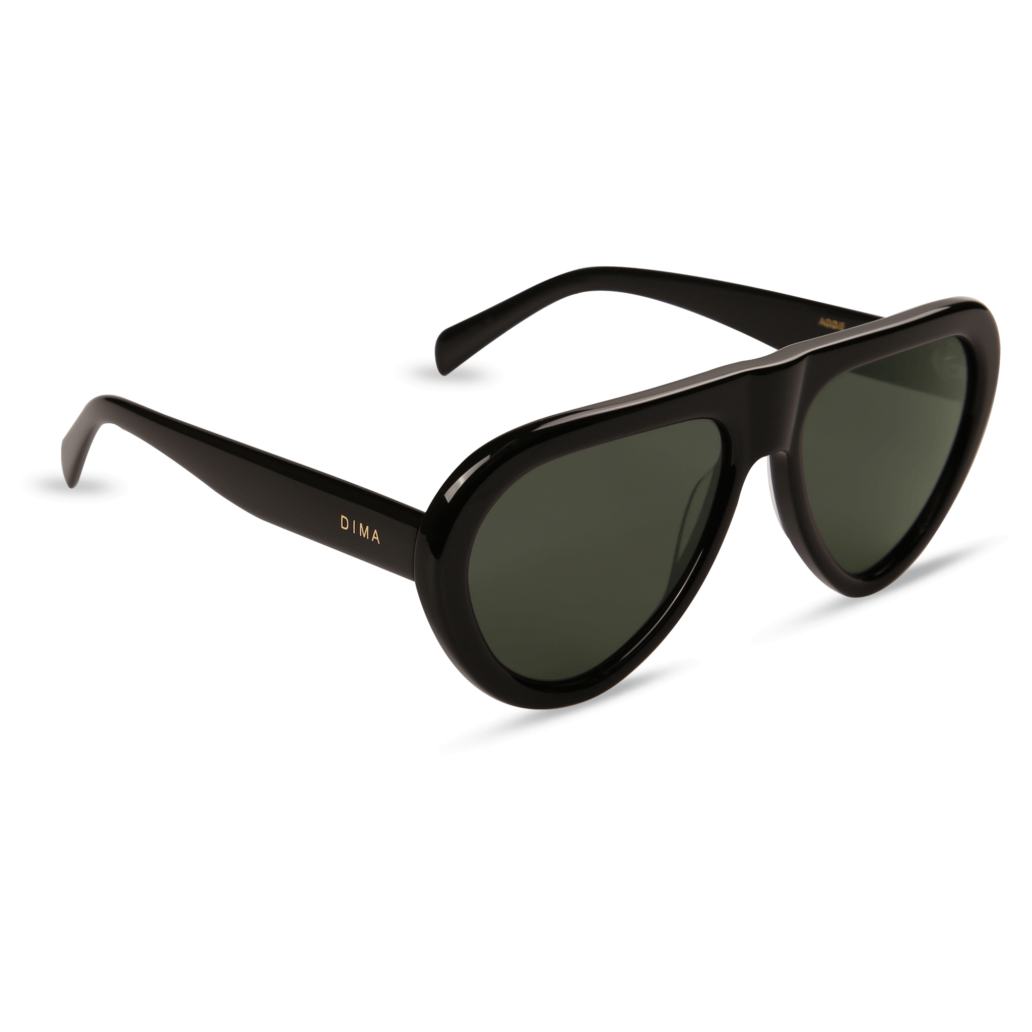 dima sunglasses aggie black frame gray lens 2