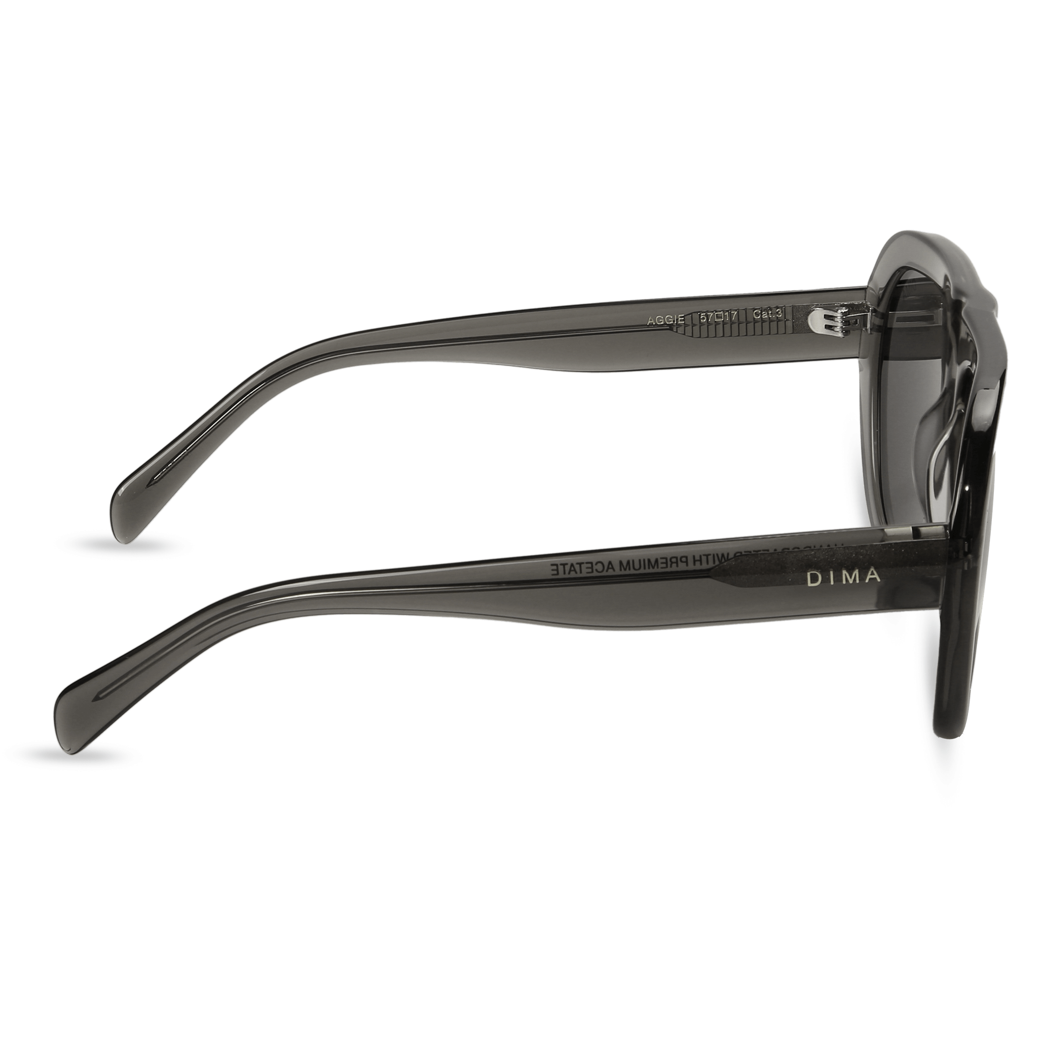 dima sunglasses aggie crystal grey frame grey lens 3