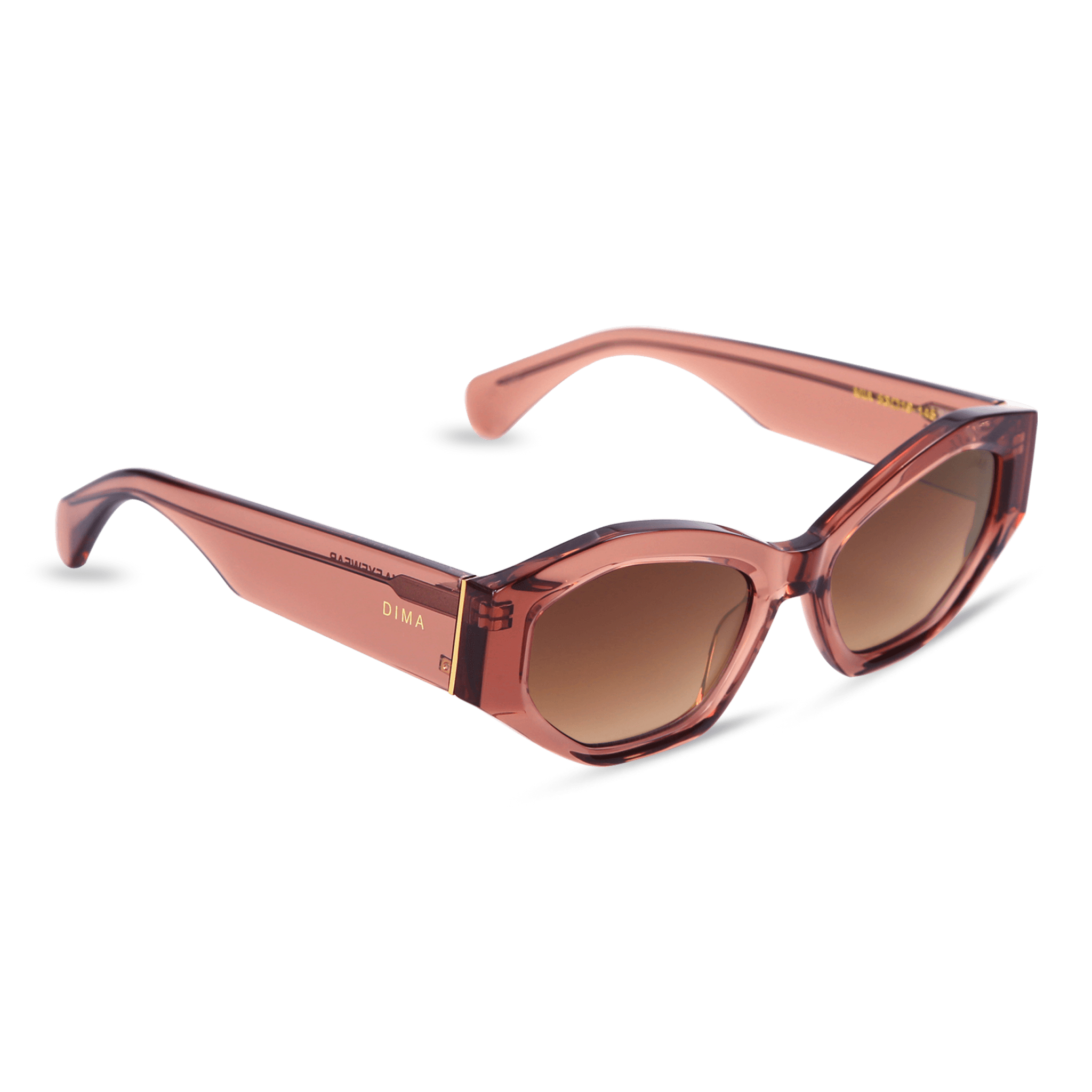 dima sunglasses mia taupe frame brown gradient lens 4