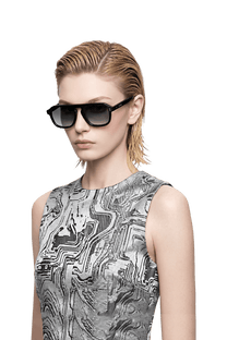 Dima cameo black sunglasses deliver sharp edgy coolness