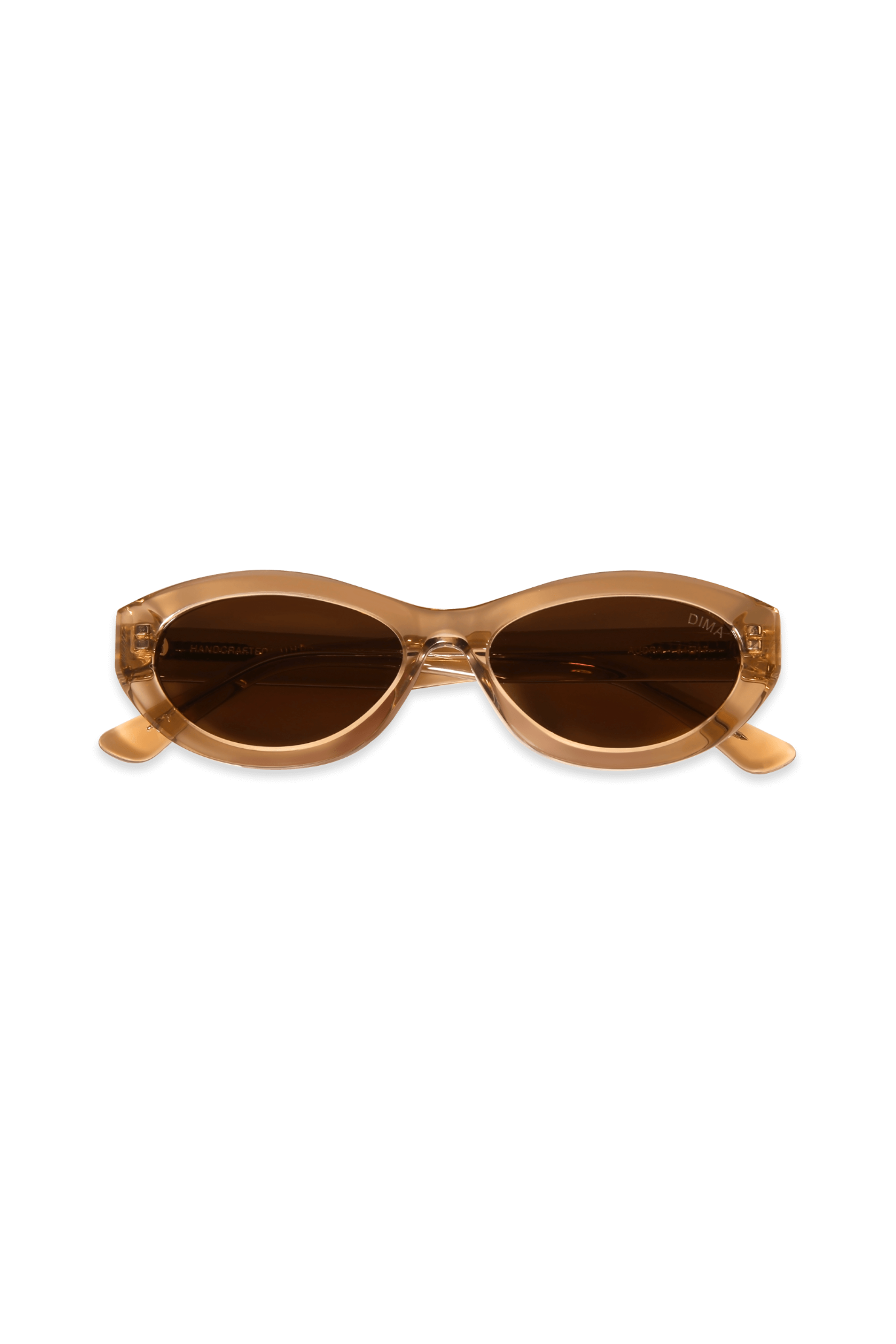DIMA Eyewear Audra Crystal Brown Frame Brown Lens 1