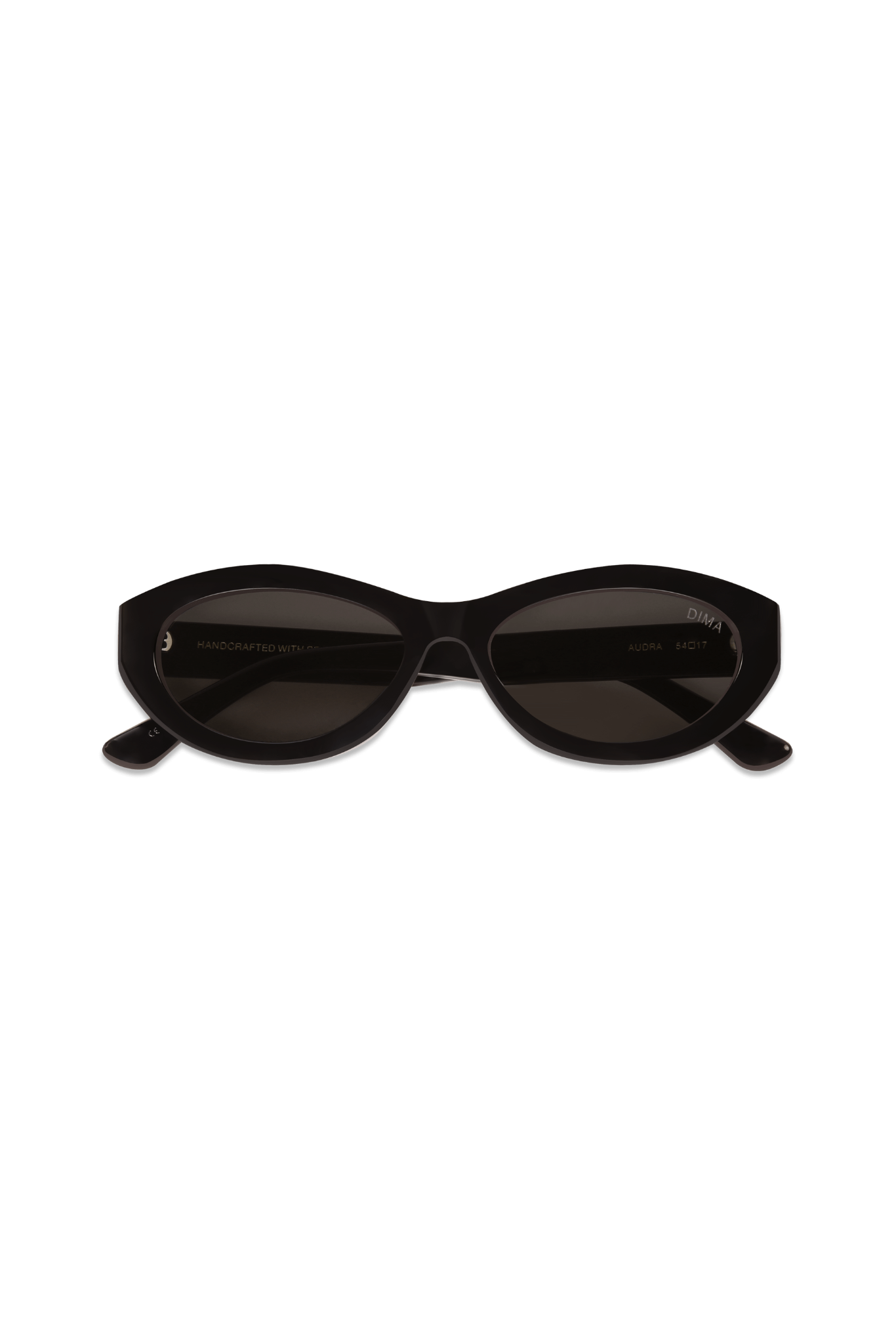 DIMA Eyewear Audra Black Frame Grey Lens 1
