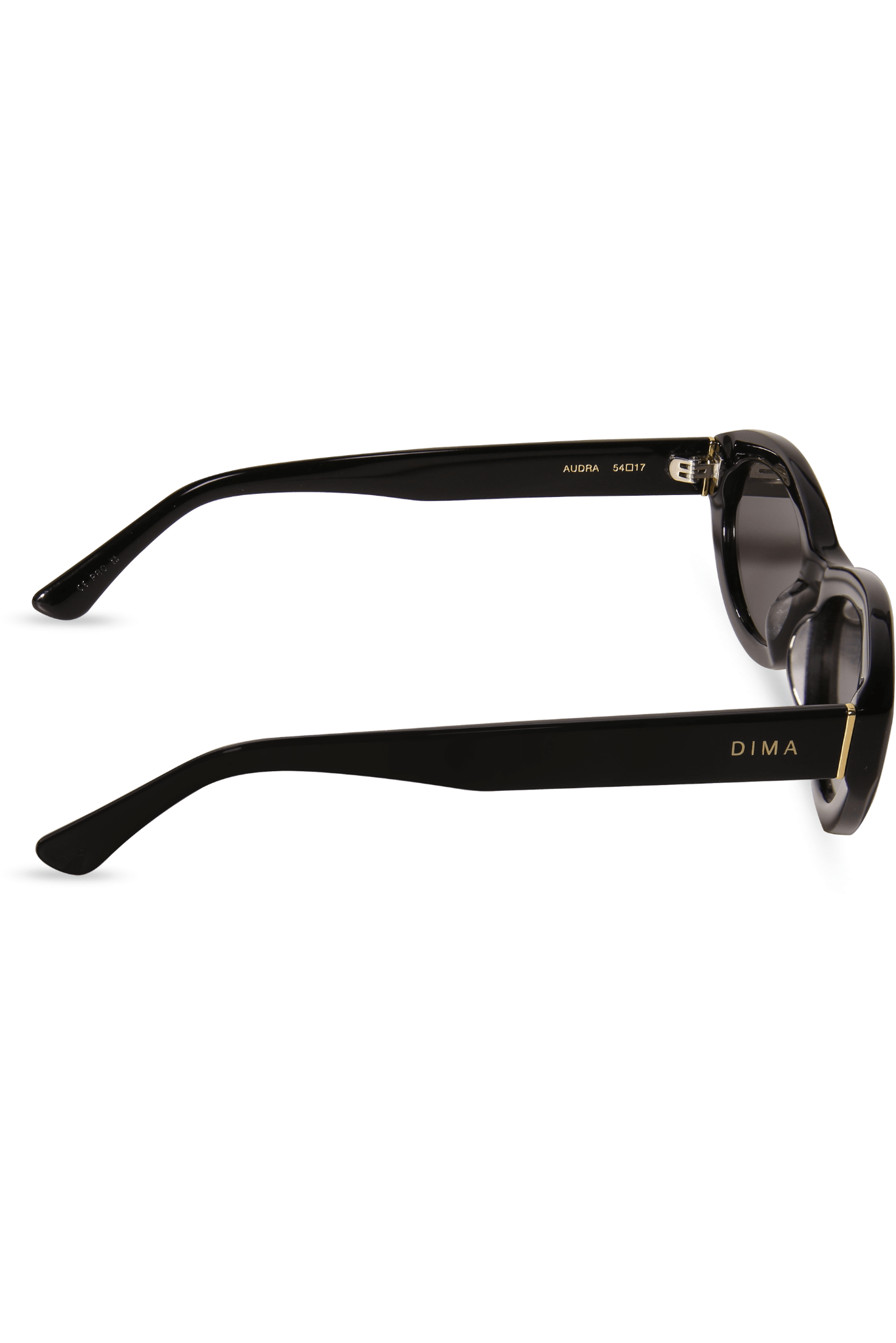 DIMA Eyewear Audra Black Frame Grey Lens 4