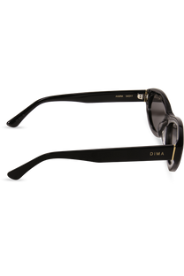 DIMA Eyewear Audra Black Frame Grey Lens 4