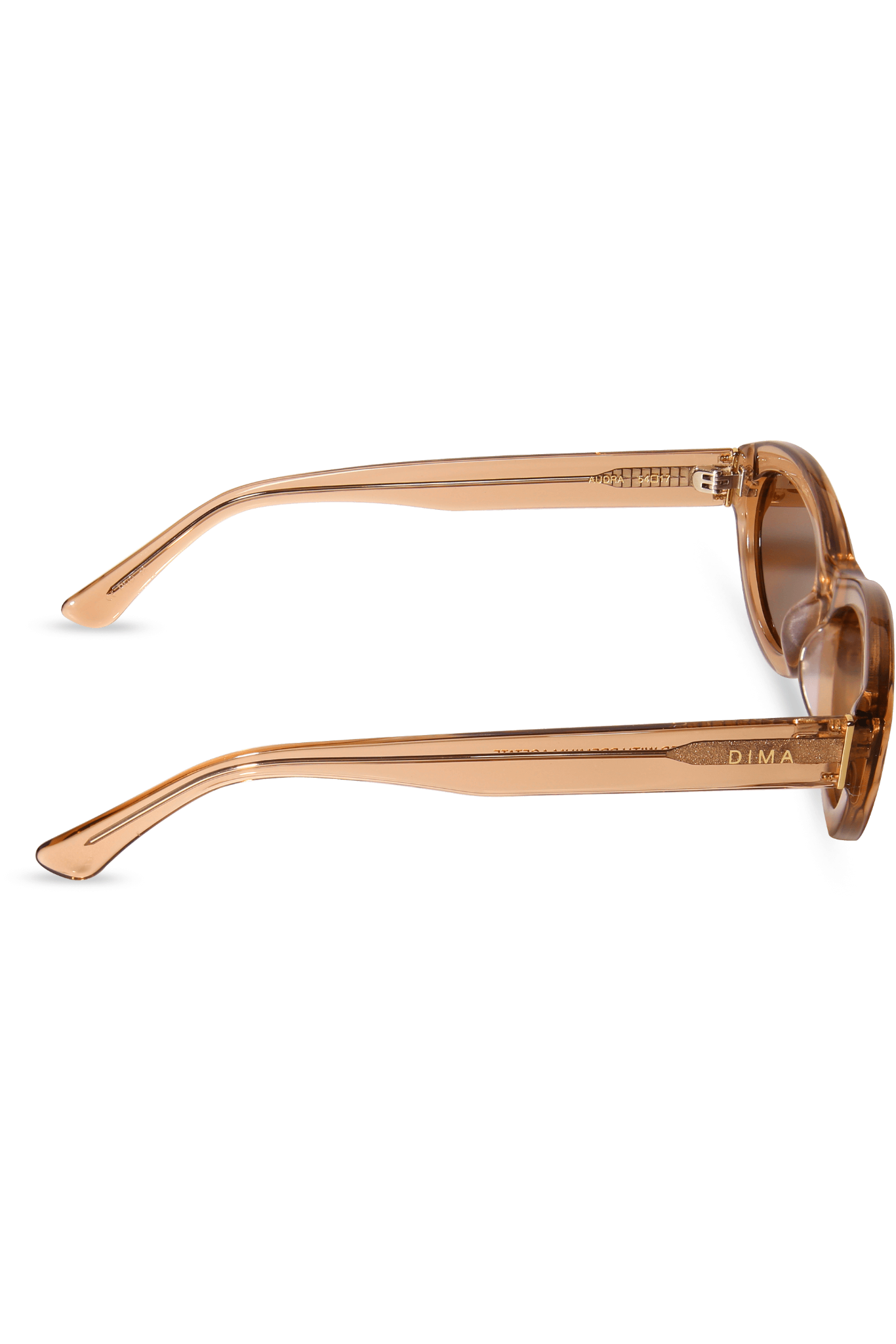 DIMA Eyewear Audra Crystal Brown Frame Brown Lens 4