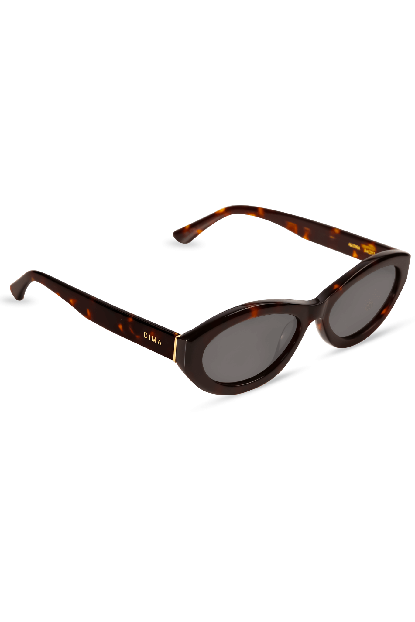 DIMA Eyewear Audra Dark Tortoise Frame Grey Lens 3