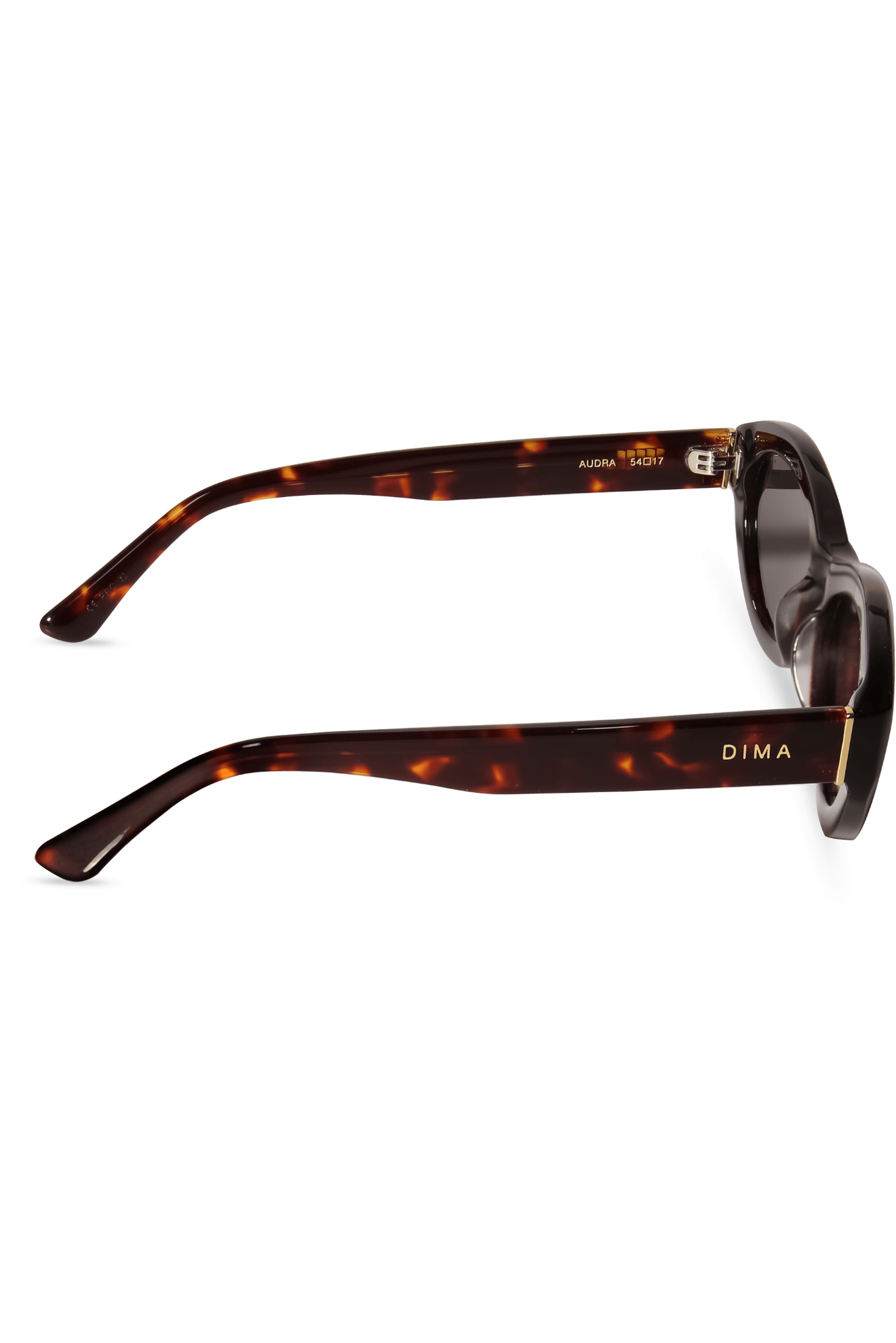 DIMA Eyewear Audra Dark Tortoise Frame Grey Lens 4