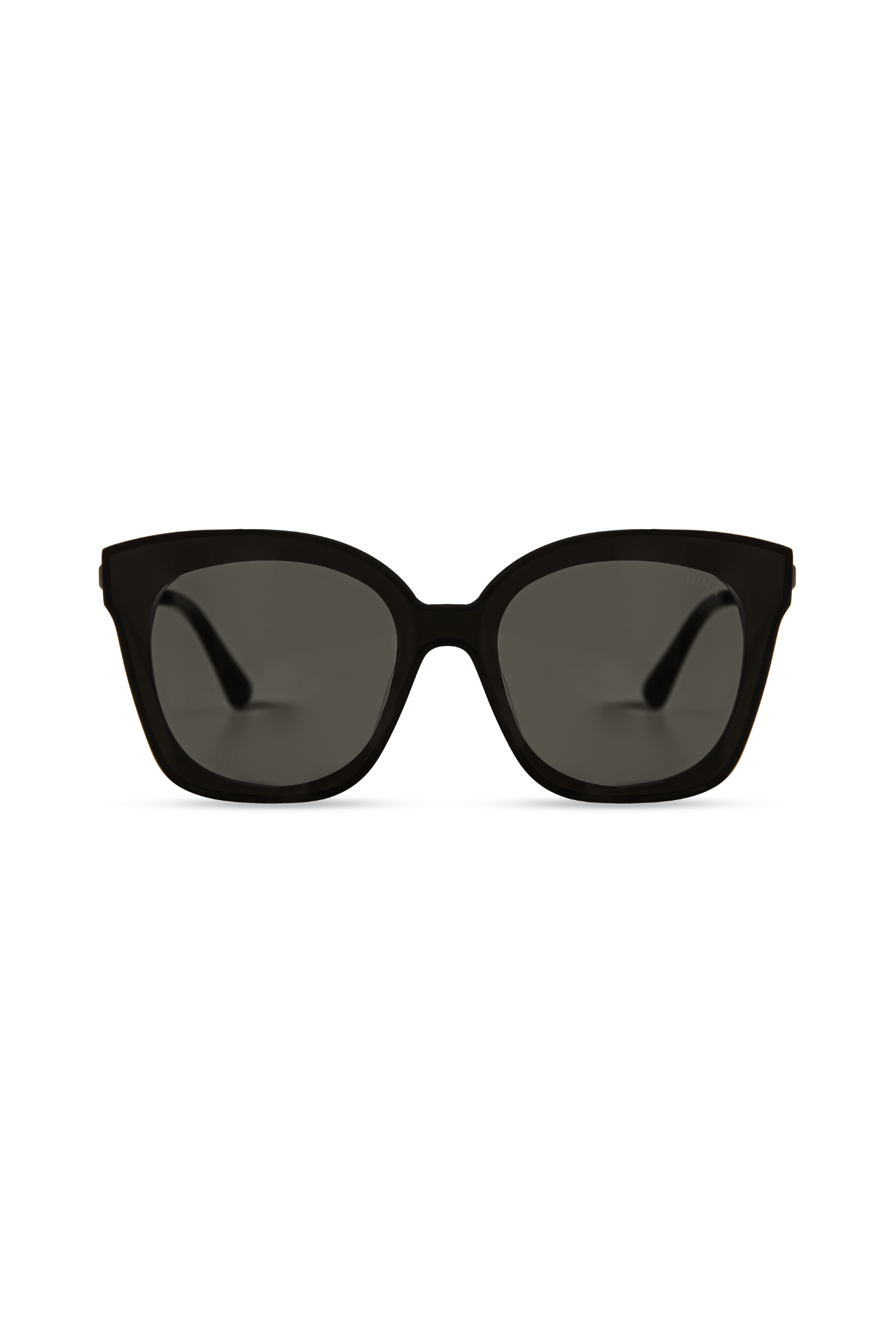 DIMA Eyewear Lulu Black Frame Grey Lens 1