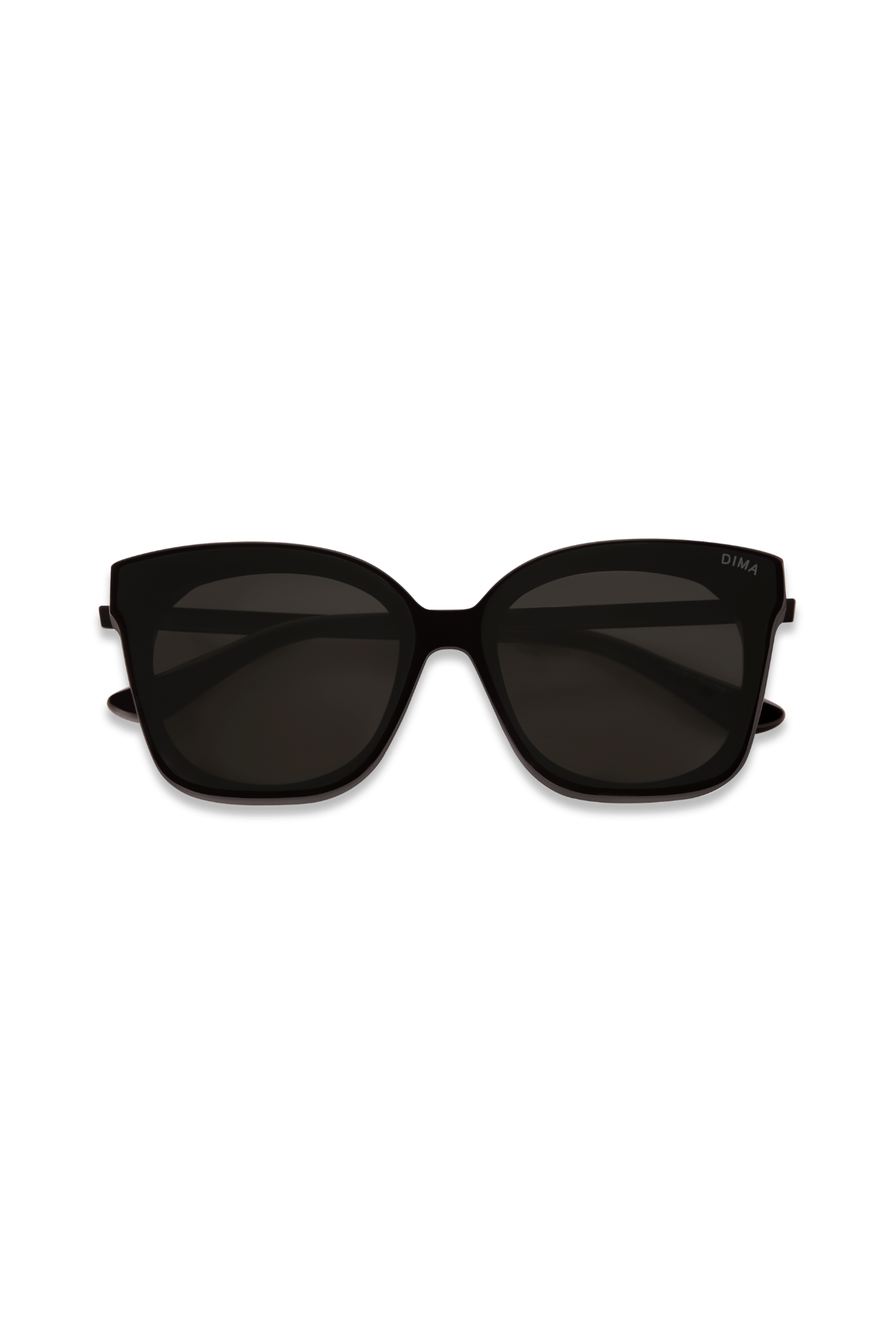 DIMA Eyewear Lulu Black Frame Grey Lens 2
