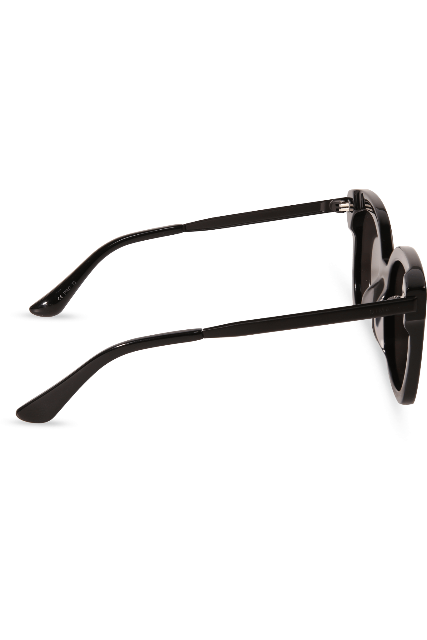 DIMA Eyewear Lulu Black Frame Grey Lens 4