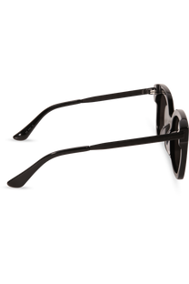 DIMA Eyewear Lulu Black Frame Grey Lens 4