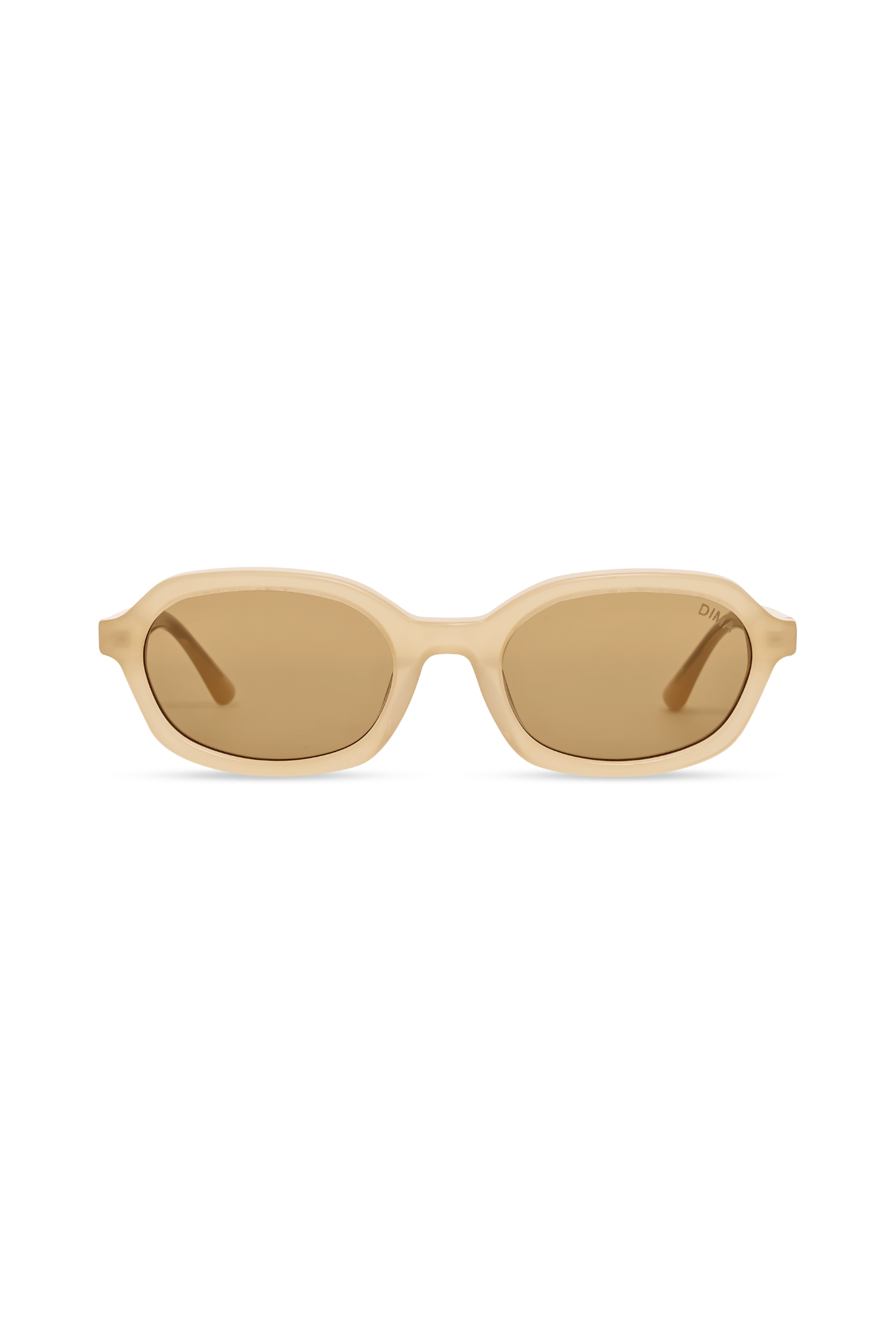 DIMA Eyewear Rayna Bone Frame Light Brown Lens 1