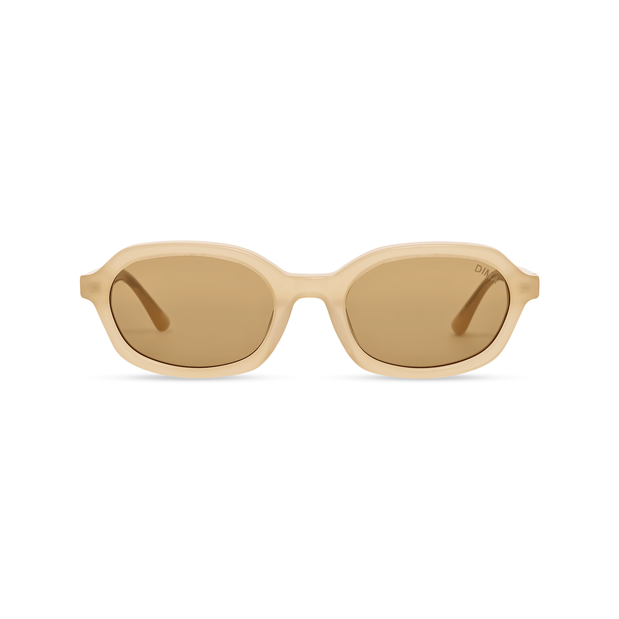 DIMA Eyewear Rayna Bone Frame Light Brown Lens 1