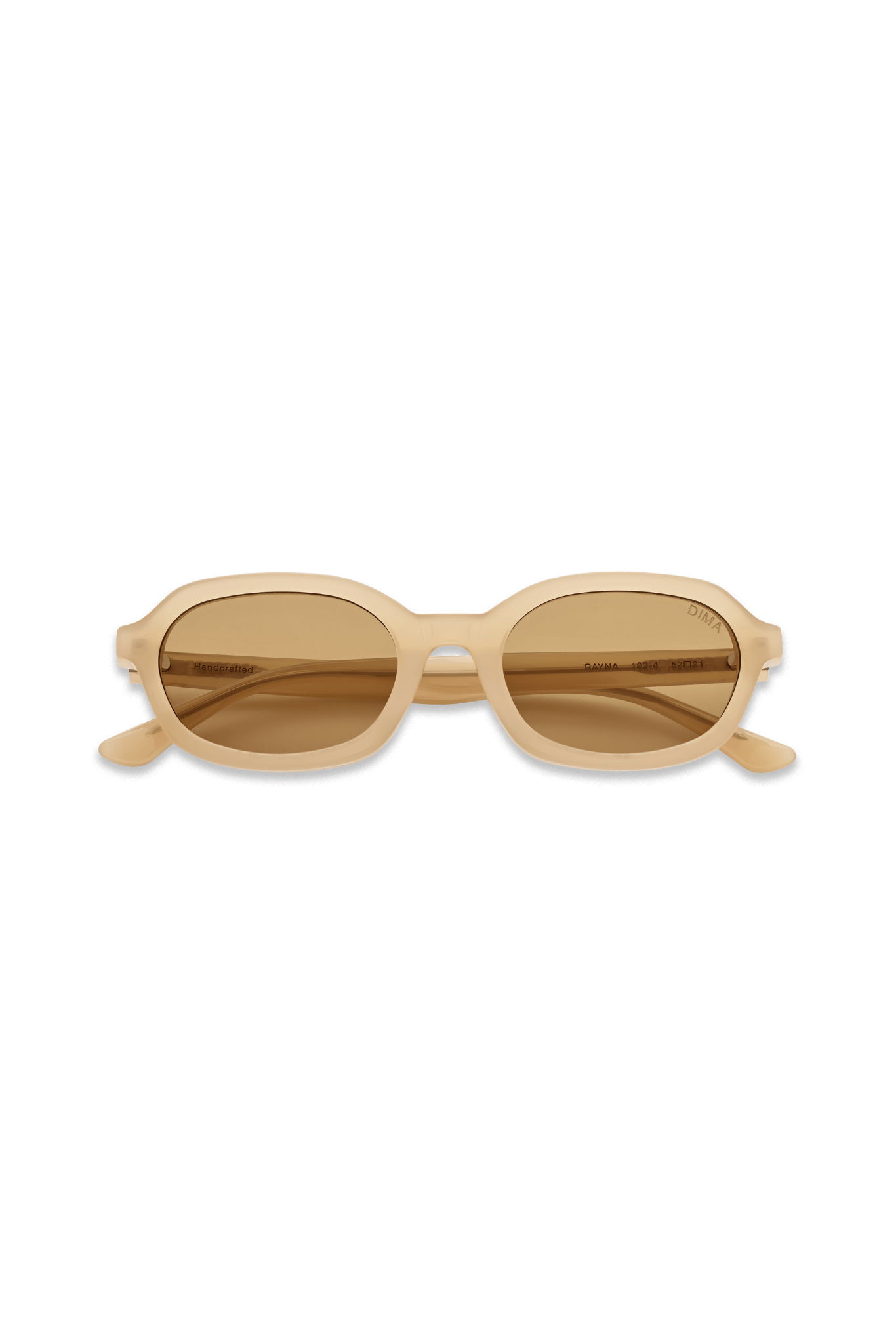 DIMA Eyewear Rayna Bone Frame Light Brown Lens 2