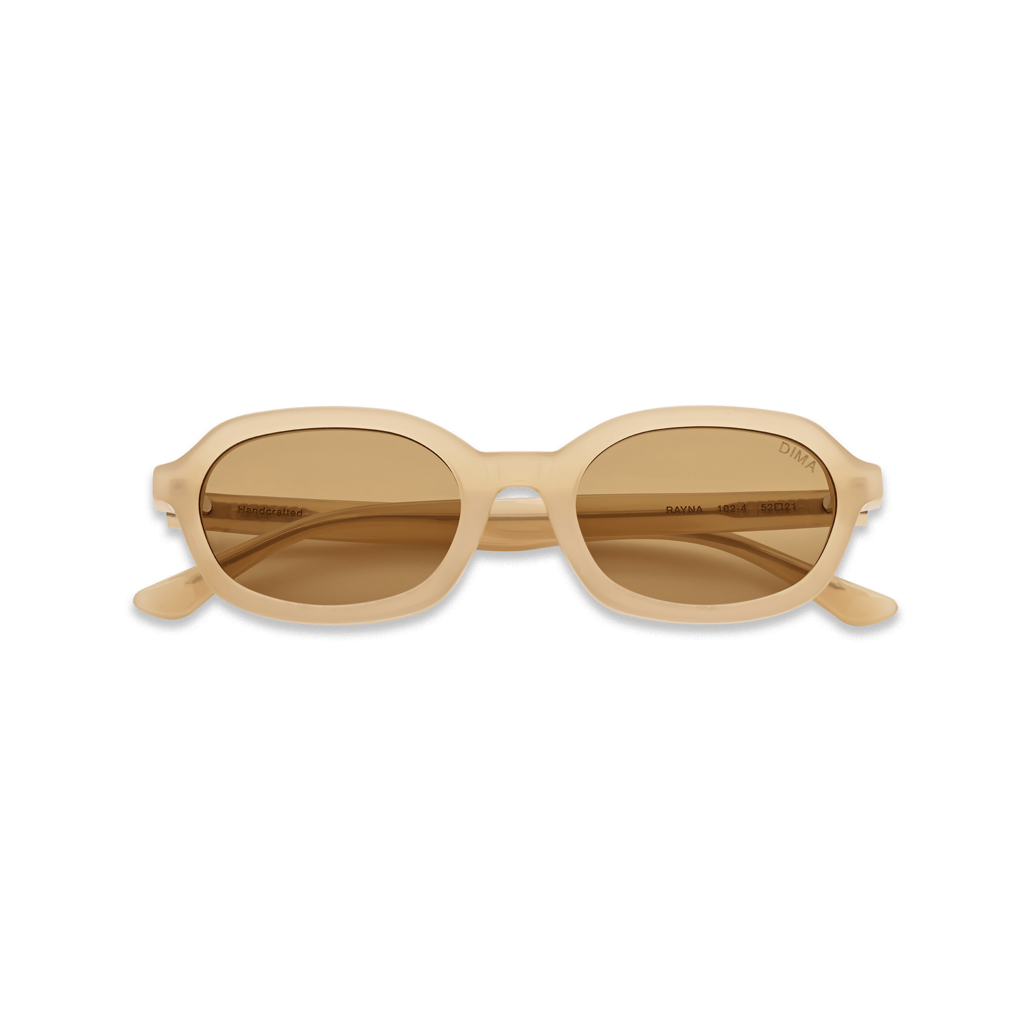 DIMA Eyewear Rayna Bone Frame Light Brown Lens 2